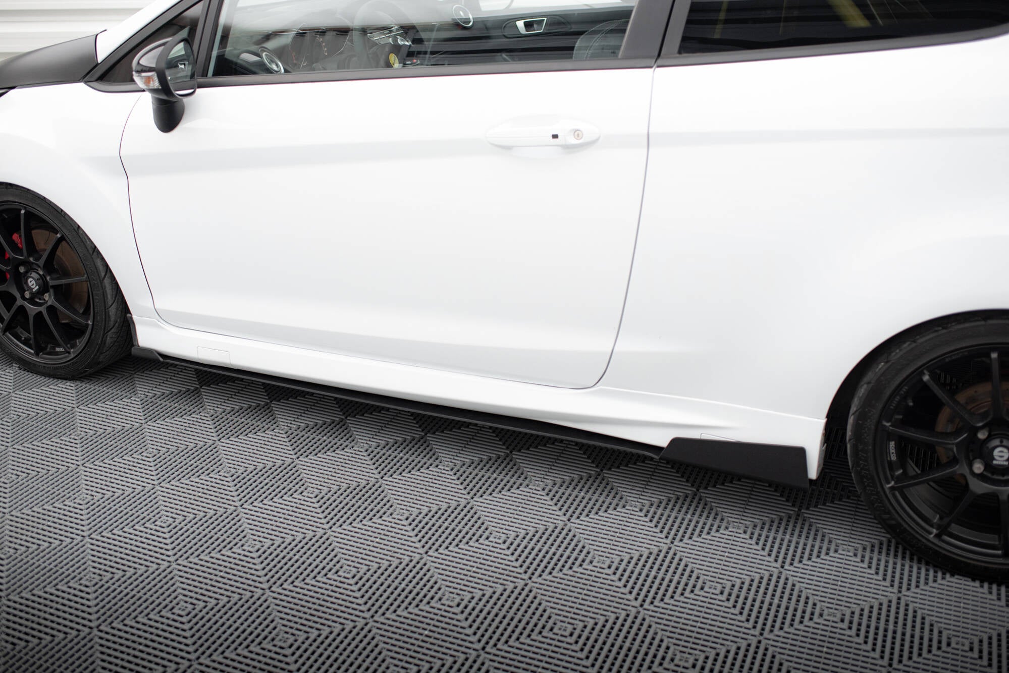 Sport Seitenschweller Ansatz für Ford Fiesta ST Mk7 FL