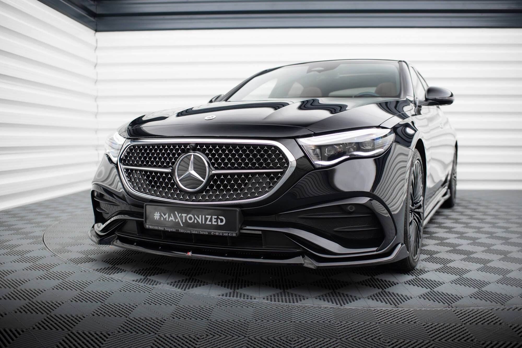 Frontlippe V2 für Mercedes-Benz E AMG-Line W214