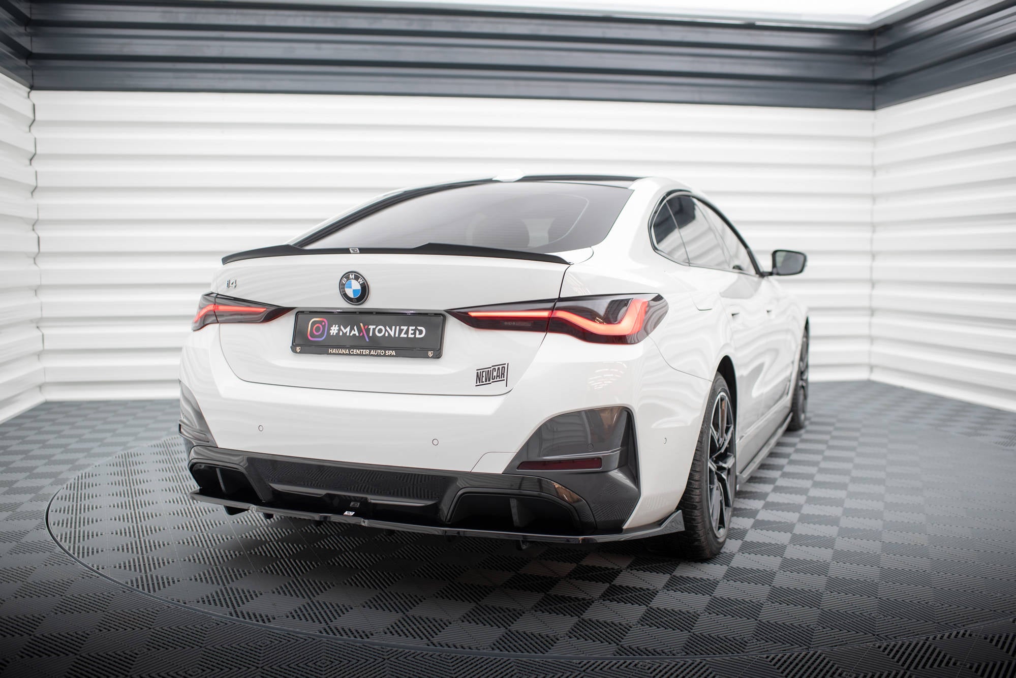 Spoiler CAP für BMW i4 / / M440i / 4 Gran Coupe M-Paket G26