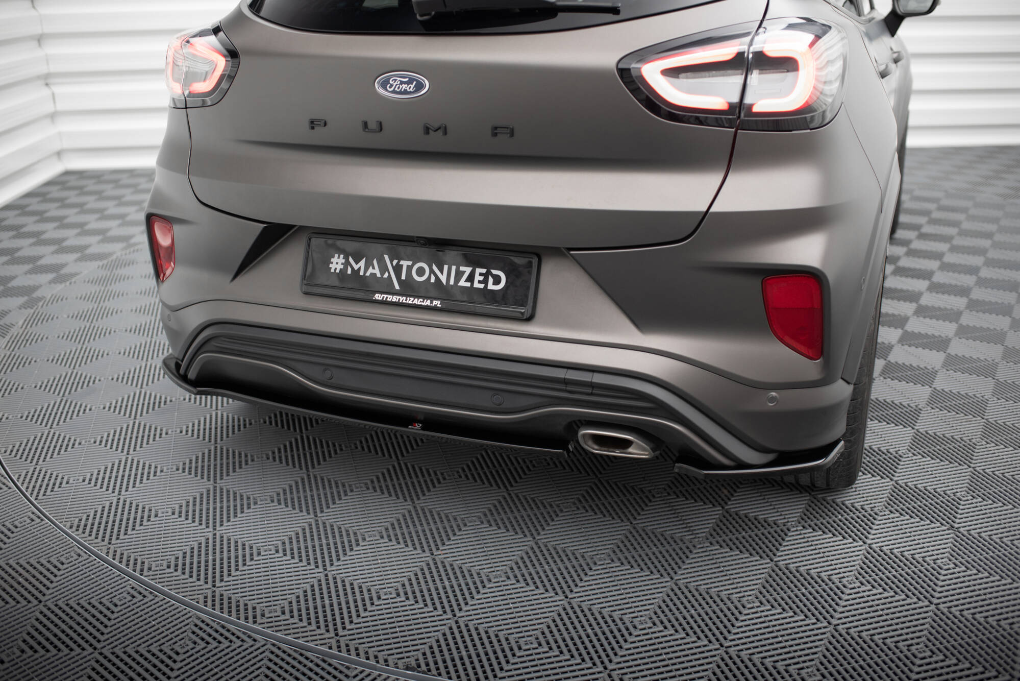 Heck Ansatz Flaps Diffusor für Ford Puma ST-Line Mk1
