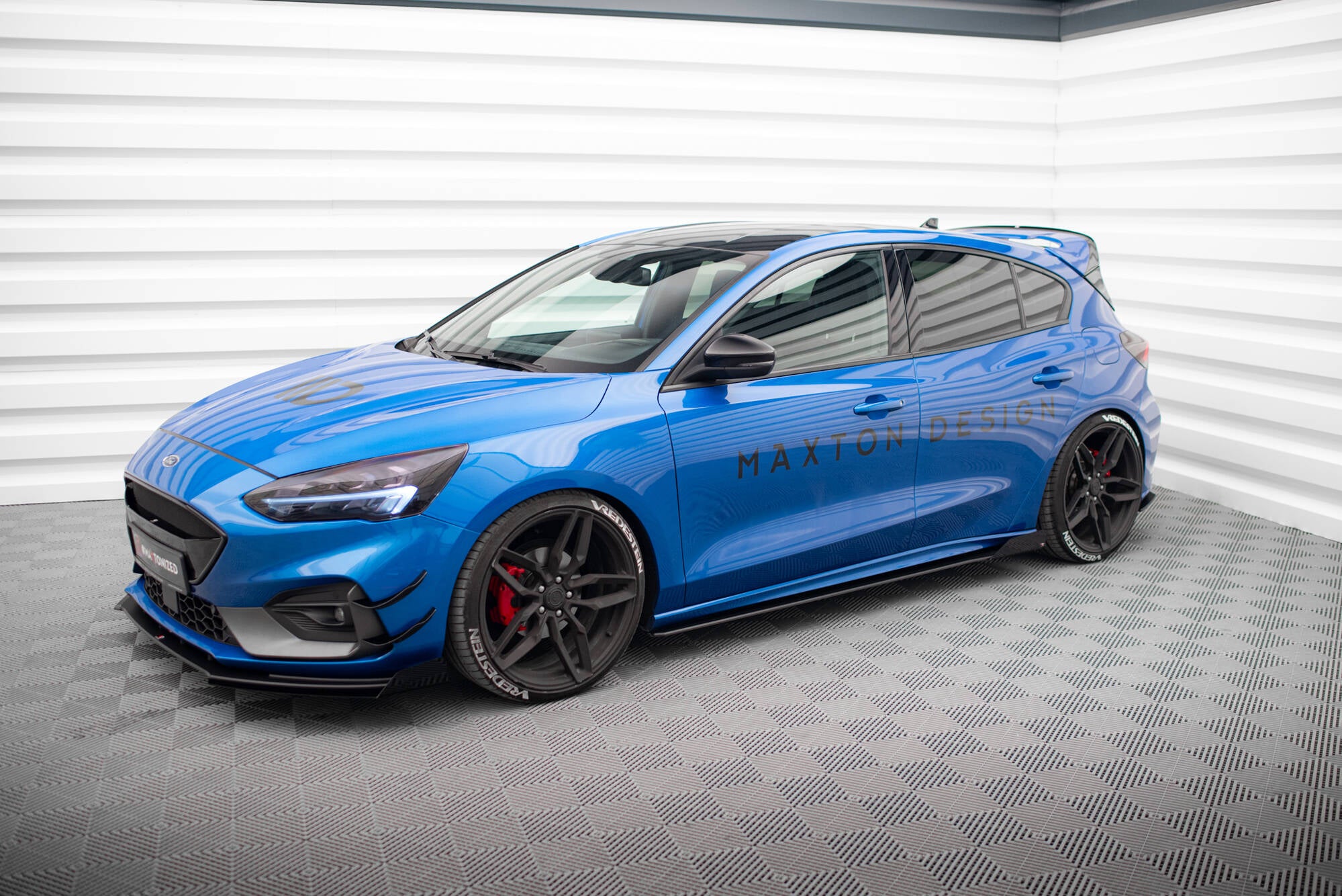 Street Pro Seitenschweller Ansatz für + Flaps Ford Focus ST / ST-Line Mk4