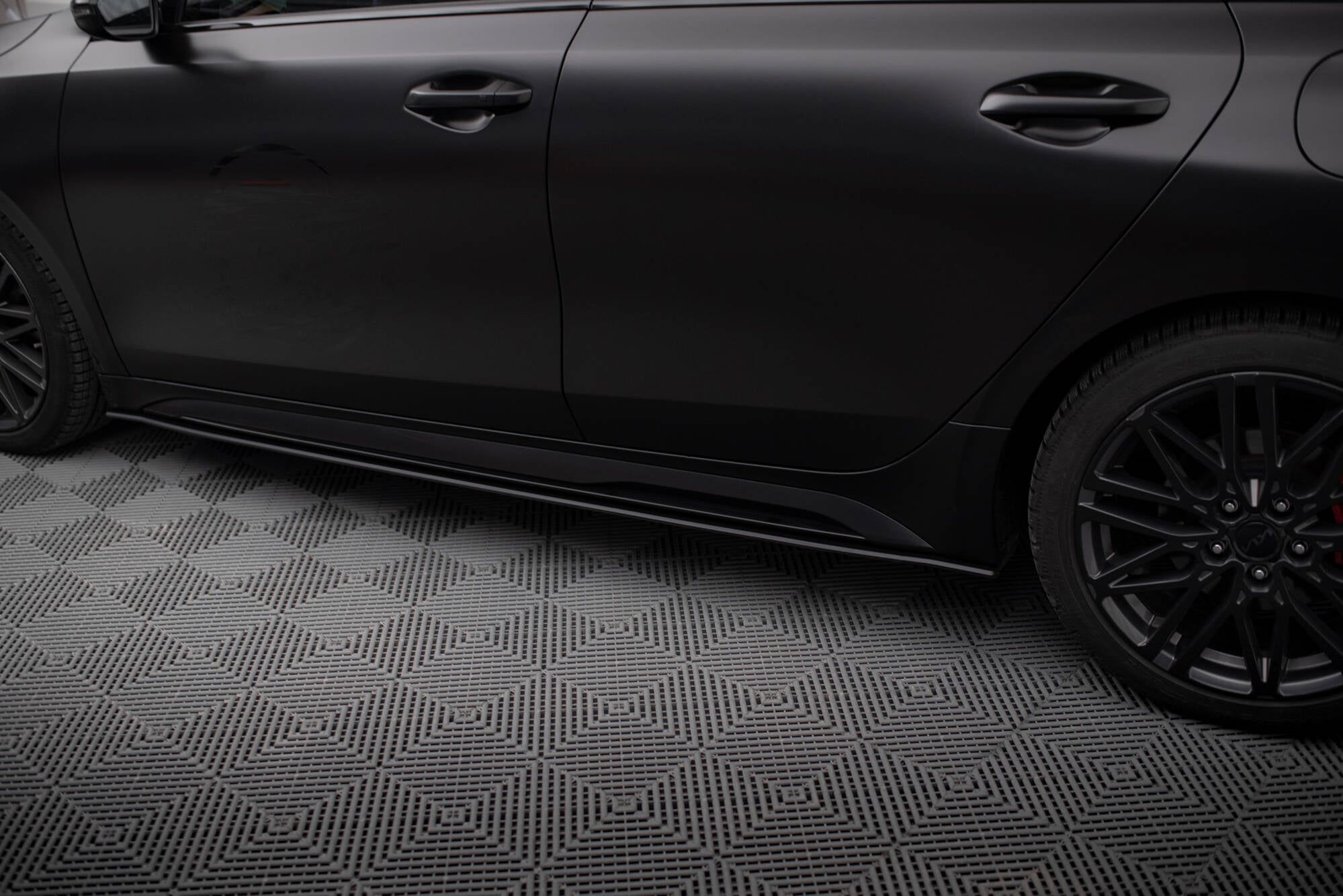 Street Pro Seitenschweller Ansatz für Kia Proceed GT / GT-Line Mk1 Facelift / Ceed GT Mk3 Facelift