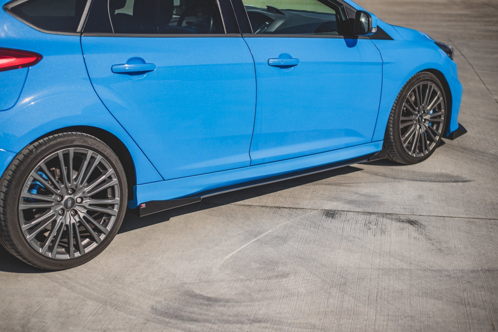 Street Pro Seitenschweller Ansatz für + Flaps Ford Focus RS Mk3