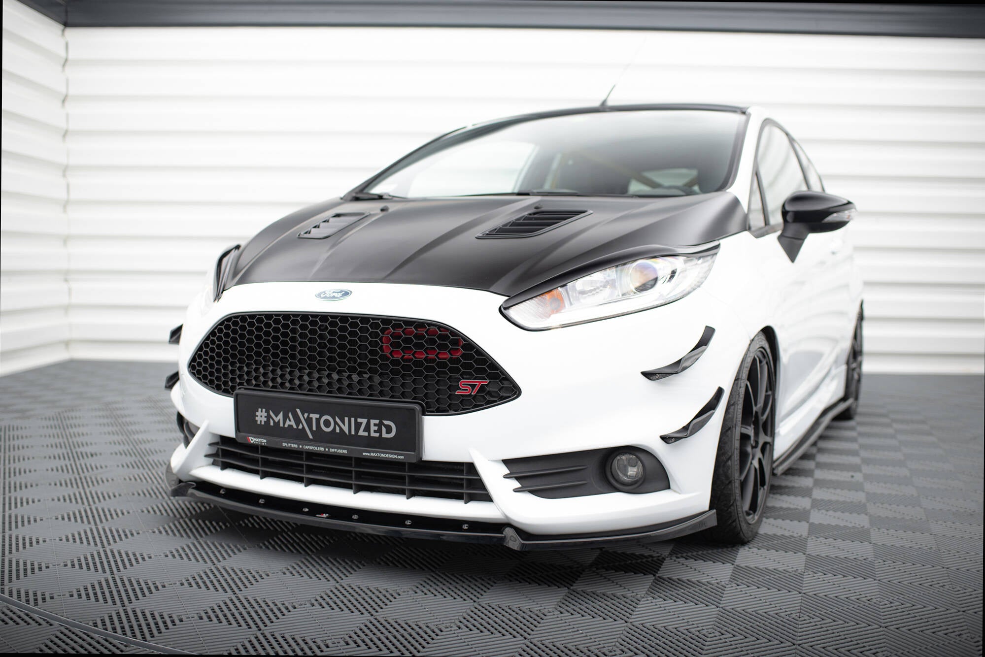 Frontlippe V4 für Ford Fiesta ST Mk7 Facelift