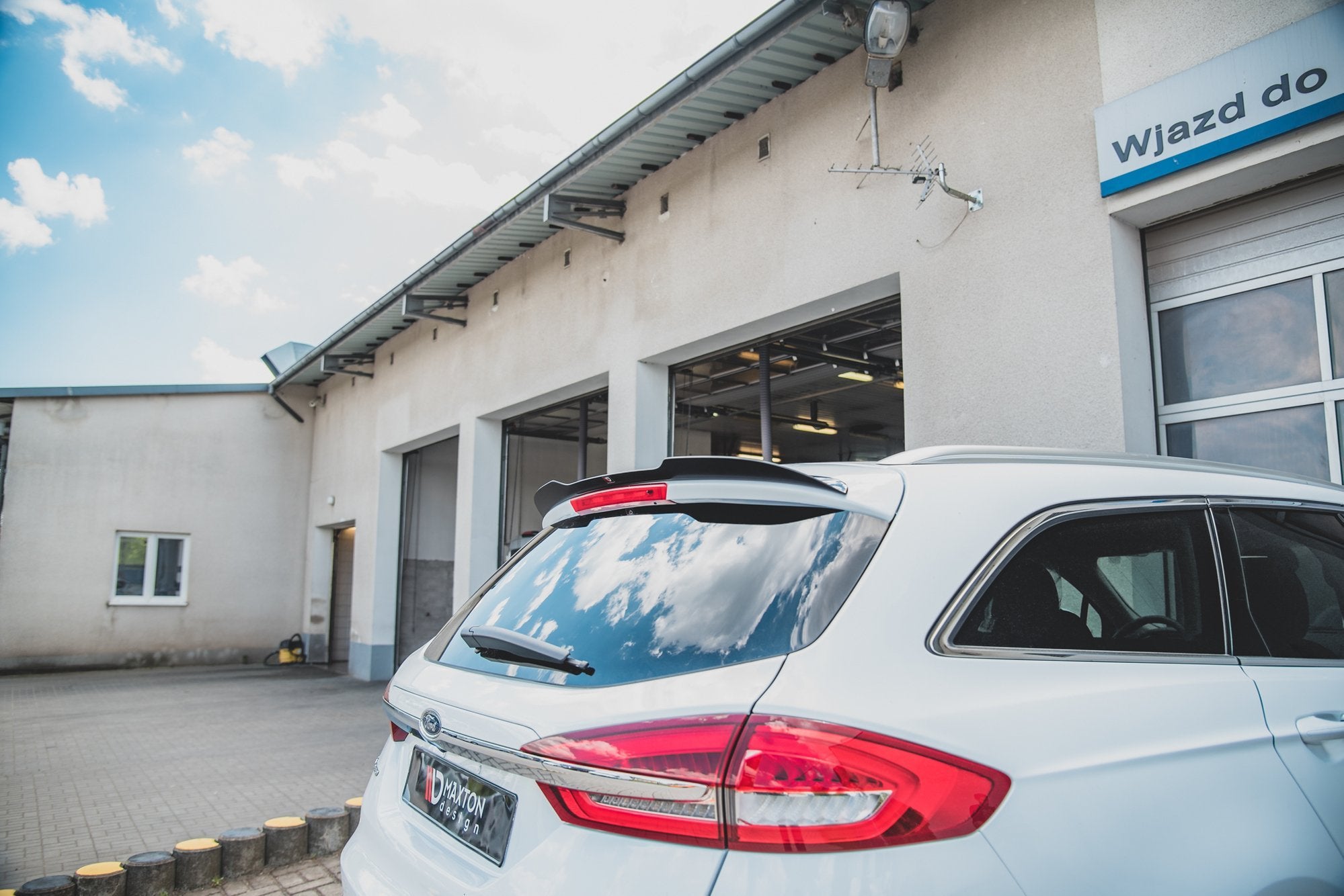 Spoiler für Ford Mondeo Kombi Mk5 Facelift