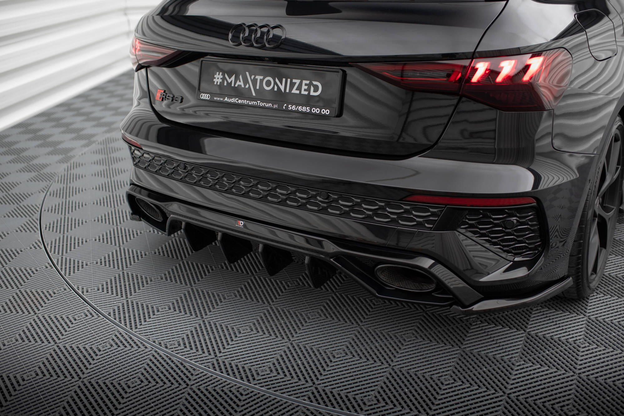 Flaps V2 Heckansatz Flaps Heckansatz für Audi RS3 Sportback 8Y