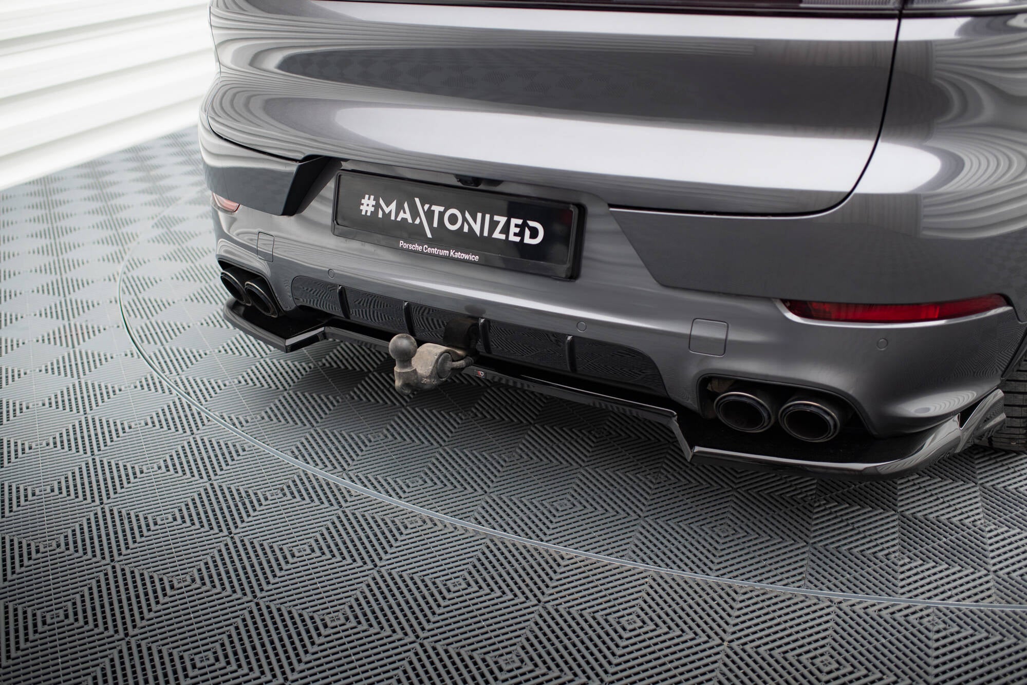 Diffusor für Porsche Cayenne SUV / Coupe Mk3 Facelift