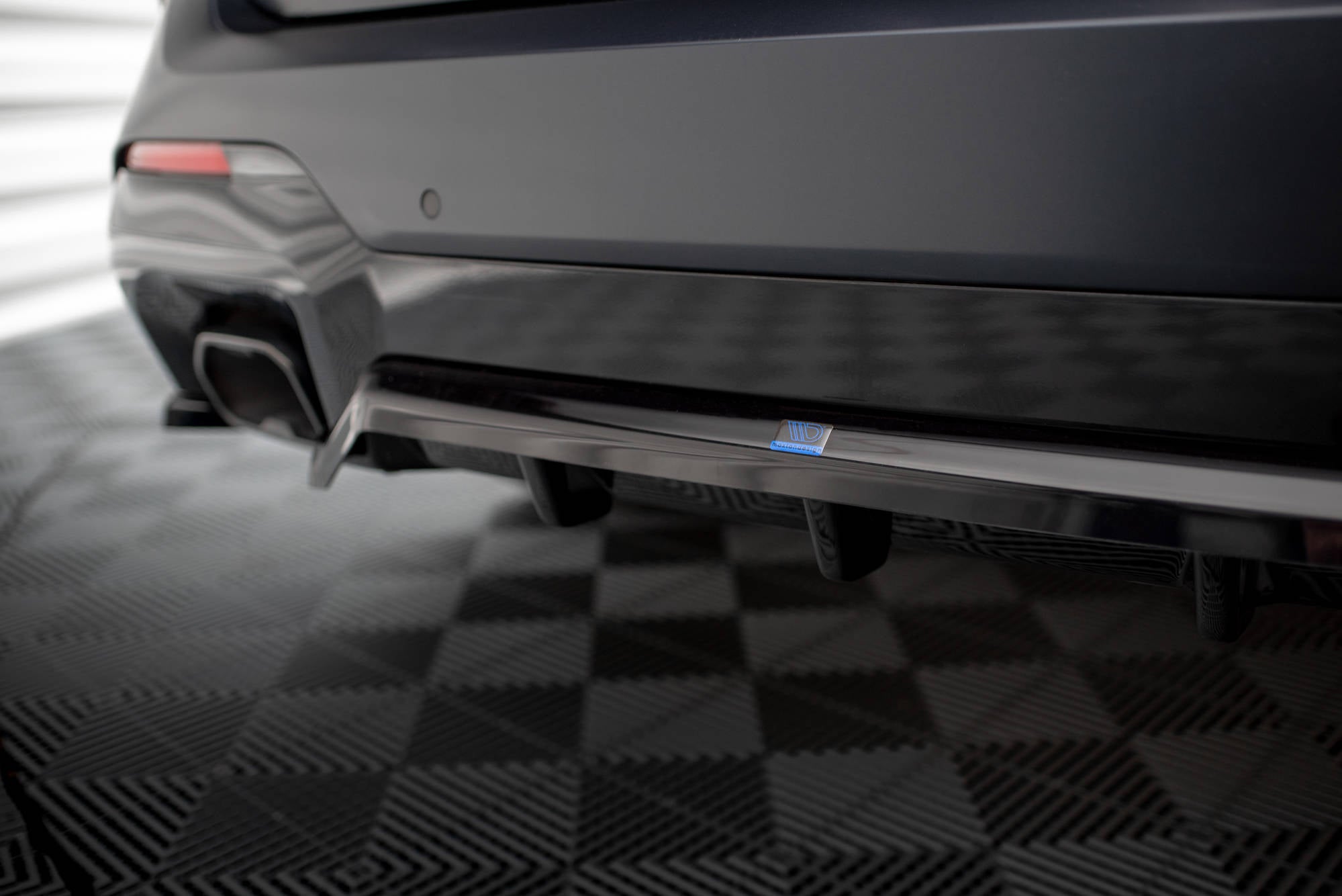 Mittlerer Cup Diffusor DTM Look Heck Ansatz für BMW X3 M-Paket G01 Facelift