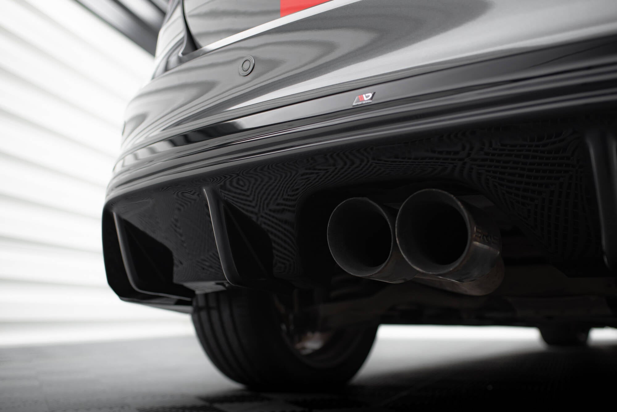 Diffusor Heck Ansatz für Ford Focus ST Mk3 FL (RS-Look)