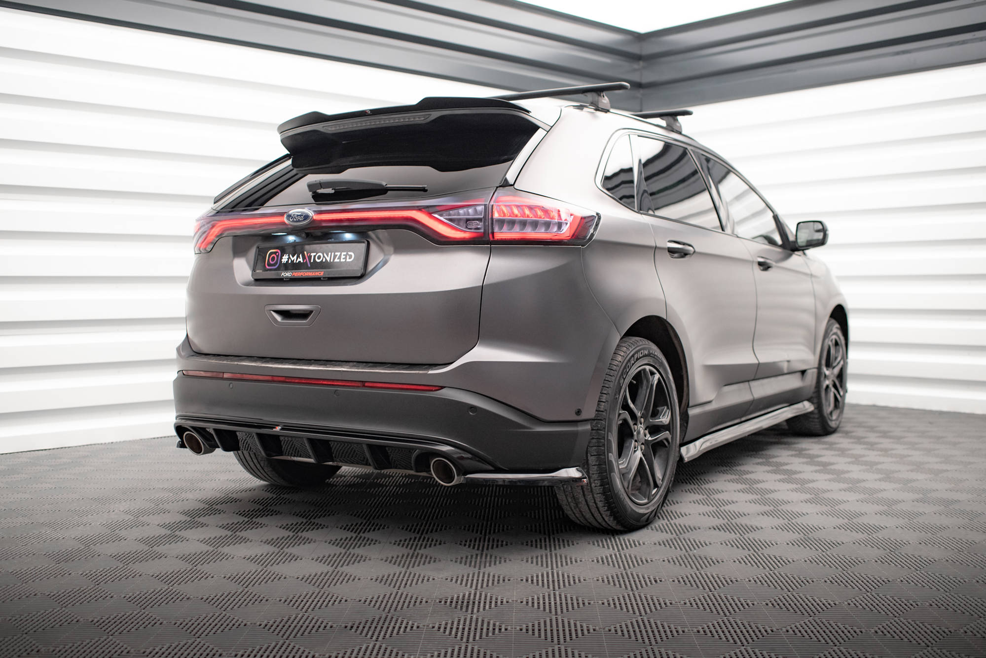 Diffusor Heck Ansatz für Ford Edge Mk2