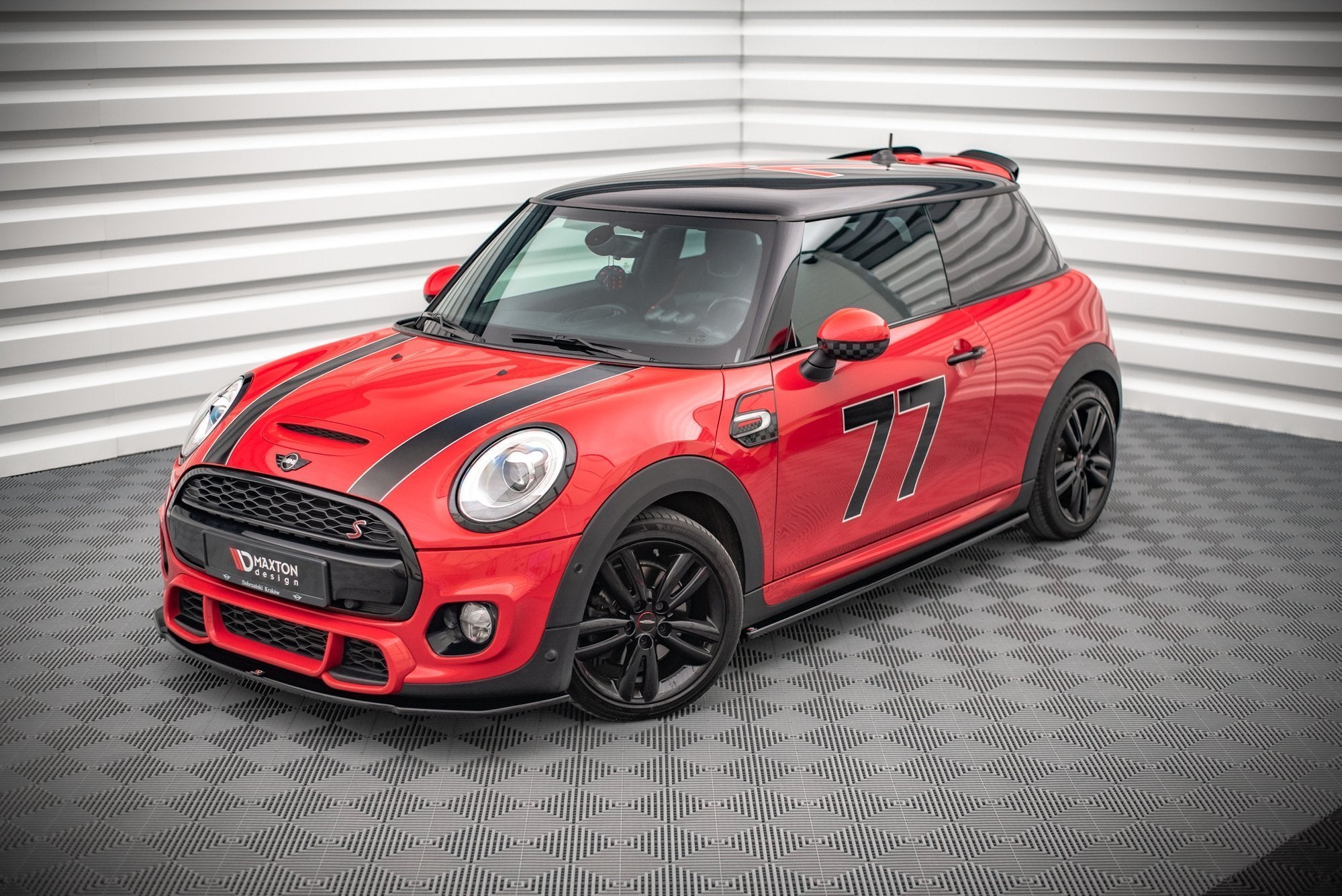 Frontlippe für Mini Cooper S John Cooper Works F56 Carbon Look