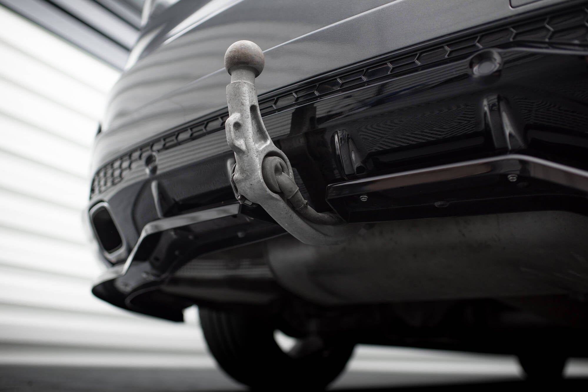 Mittlerer Cup Diffusor DTM Look Heck Ansatz für Ford S-Max ST-Line Mk2 Facelift