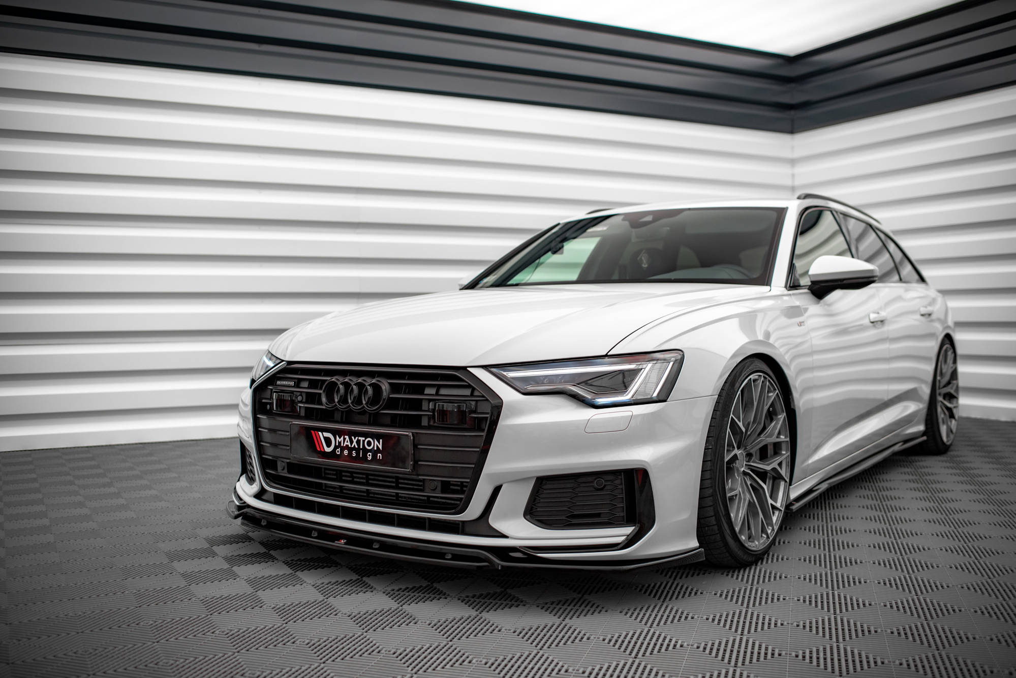Frontlippe V3 für Audi A6 S-Line / S6 C8 / C8 Facelift