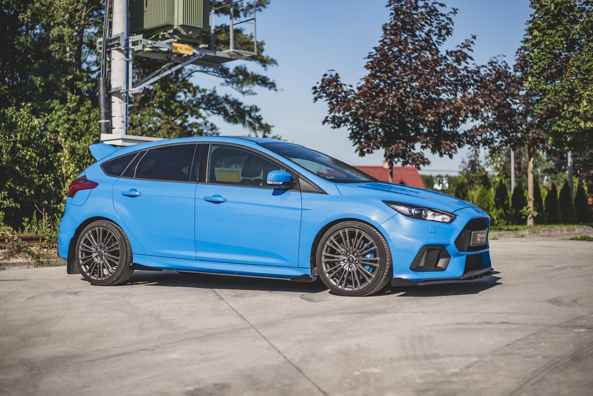 Street Pro Seitenschweller Ansatz für + Flaps Ford Focus RS Mk3