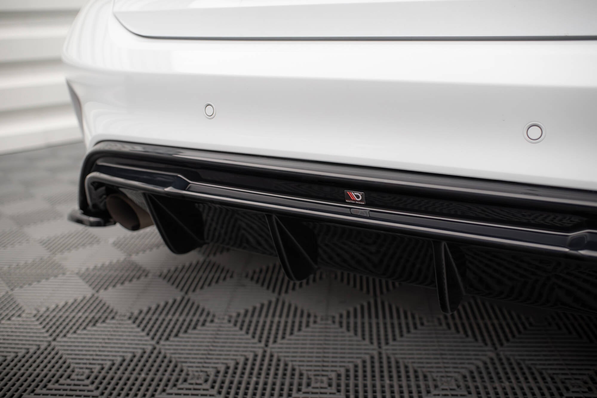 Diffusor V3 Heck Ansatz für Ford Focus Hatchback ST Mk4