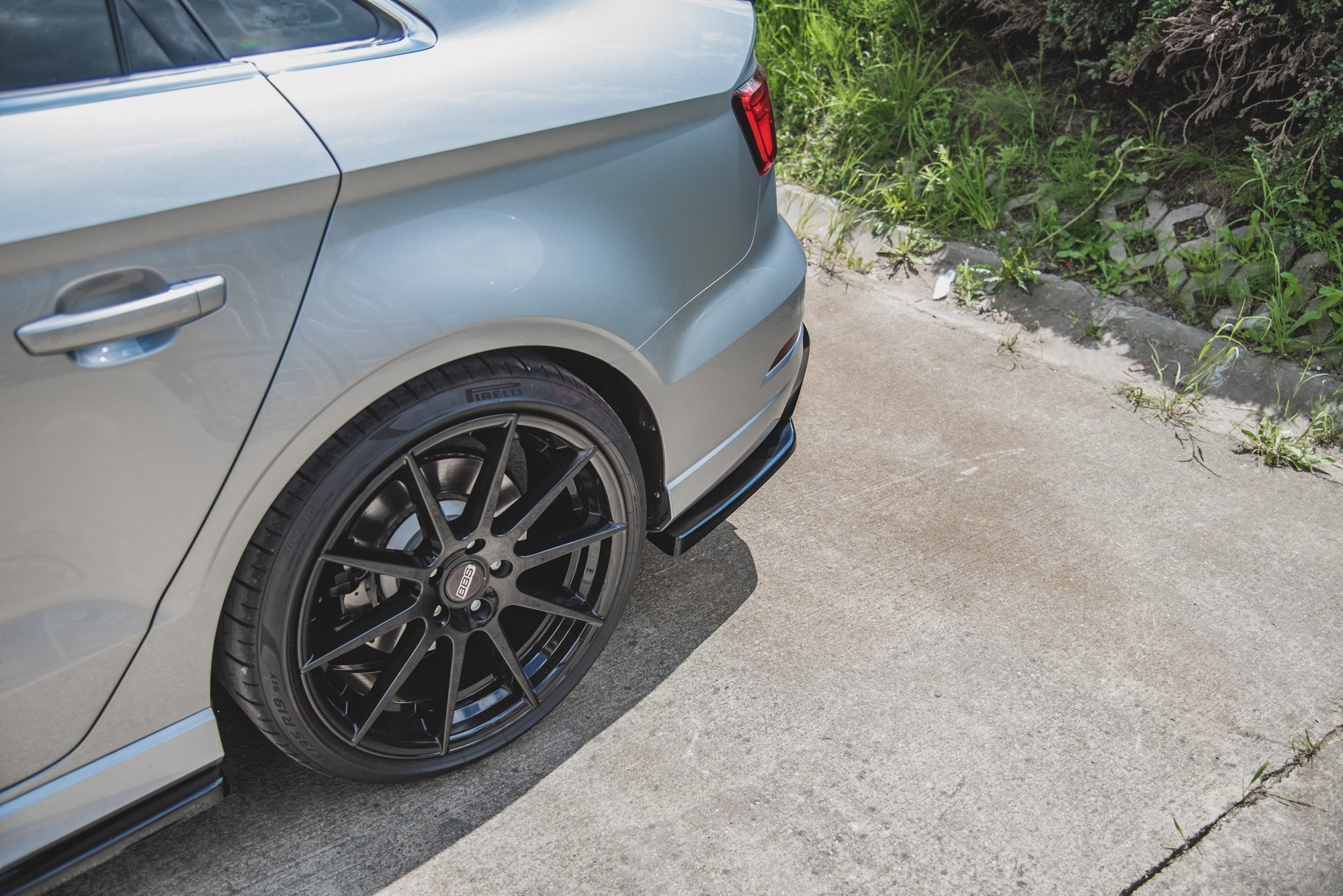Flaps V2 Heckansatz Flaps Heckansatz für Audi S3 Limousine 8V Facelift