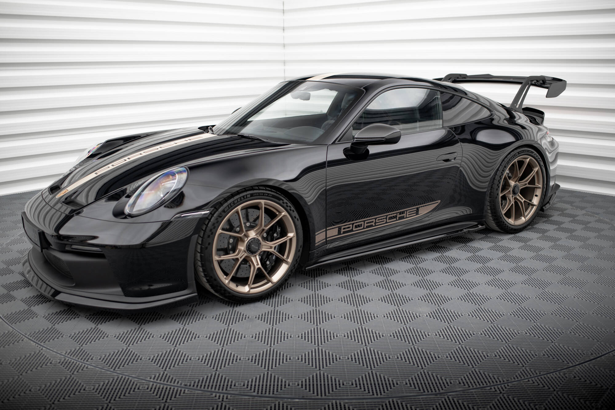 Seitenschweller Ansatz für Porsche 911 992 GT3