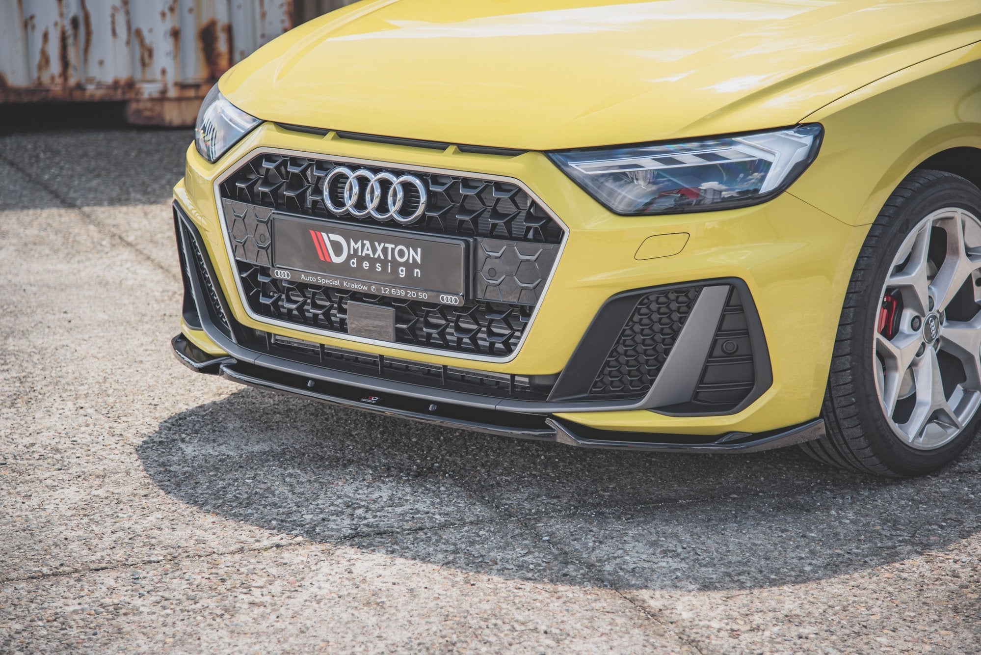 Frontlippe V3 für Audi A1 S-Line GB