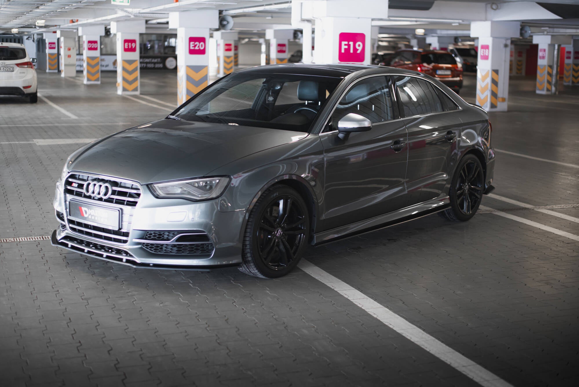 Street Pro Frontlippe für Audi S3 / A3 S-Line Limousine 8V