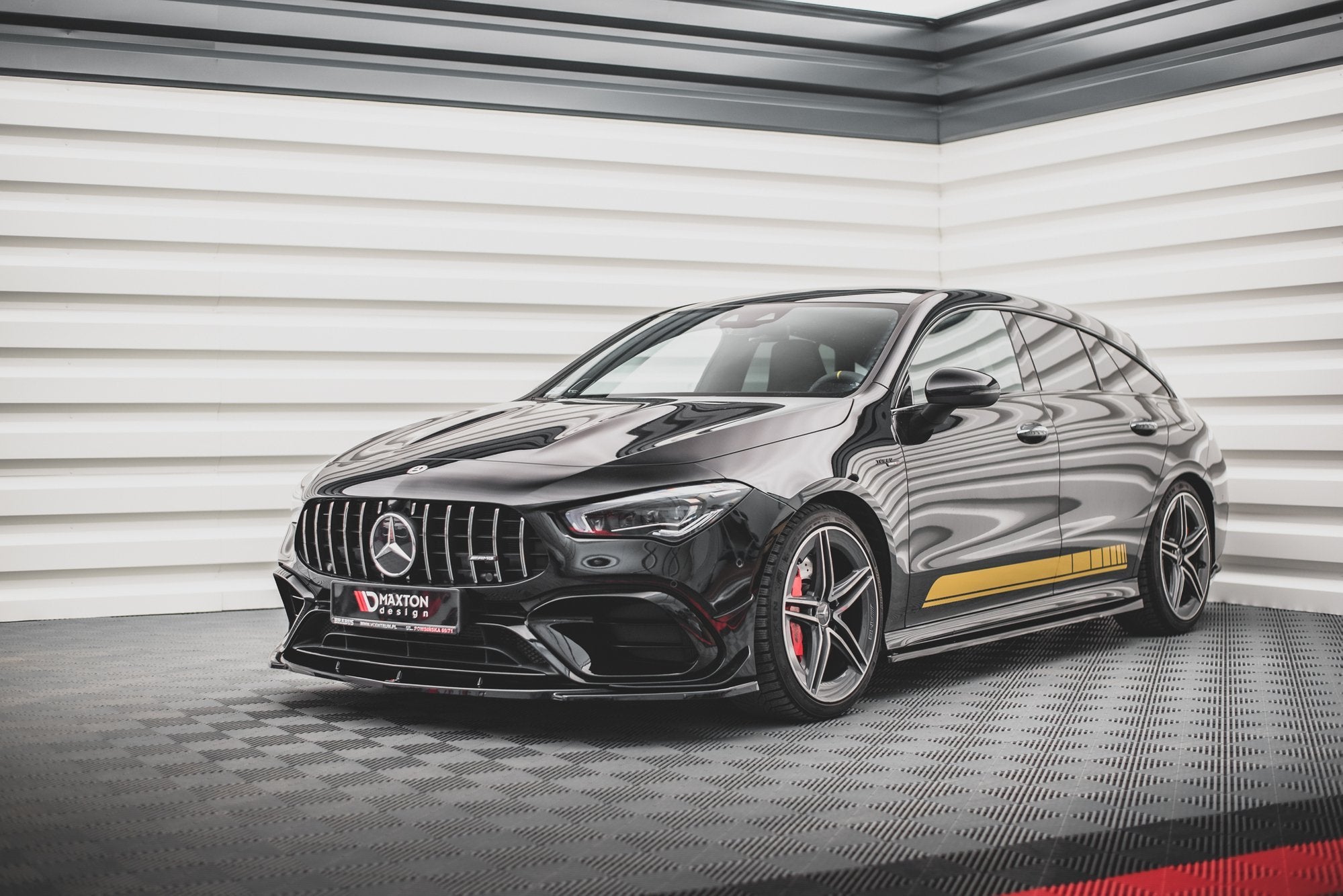 Frontlippe V3 für Mercedes-AMG CLA 45 Aero C118