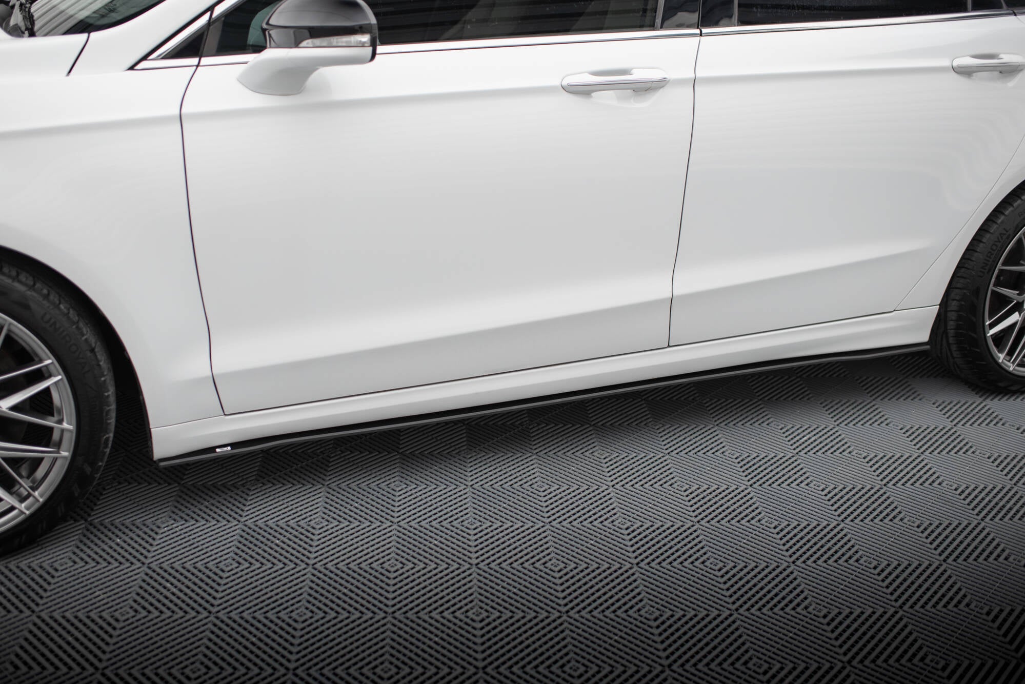 Street Pro Seitenschweller Ansatz für Ford Mondeo Sport Mk5 Facelift / Fusion Sport Mk2 Facelift