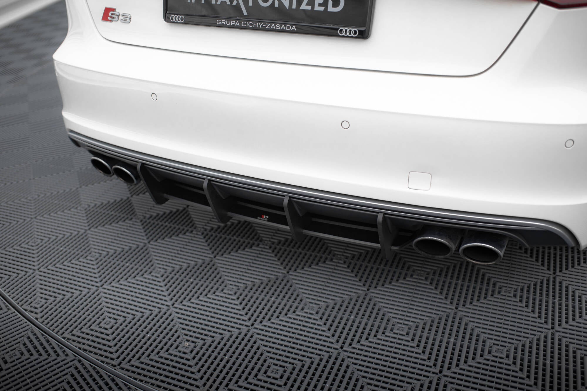 Street Pro Heckschürze für Audi S3 Sportback / Hatchback 8V