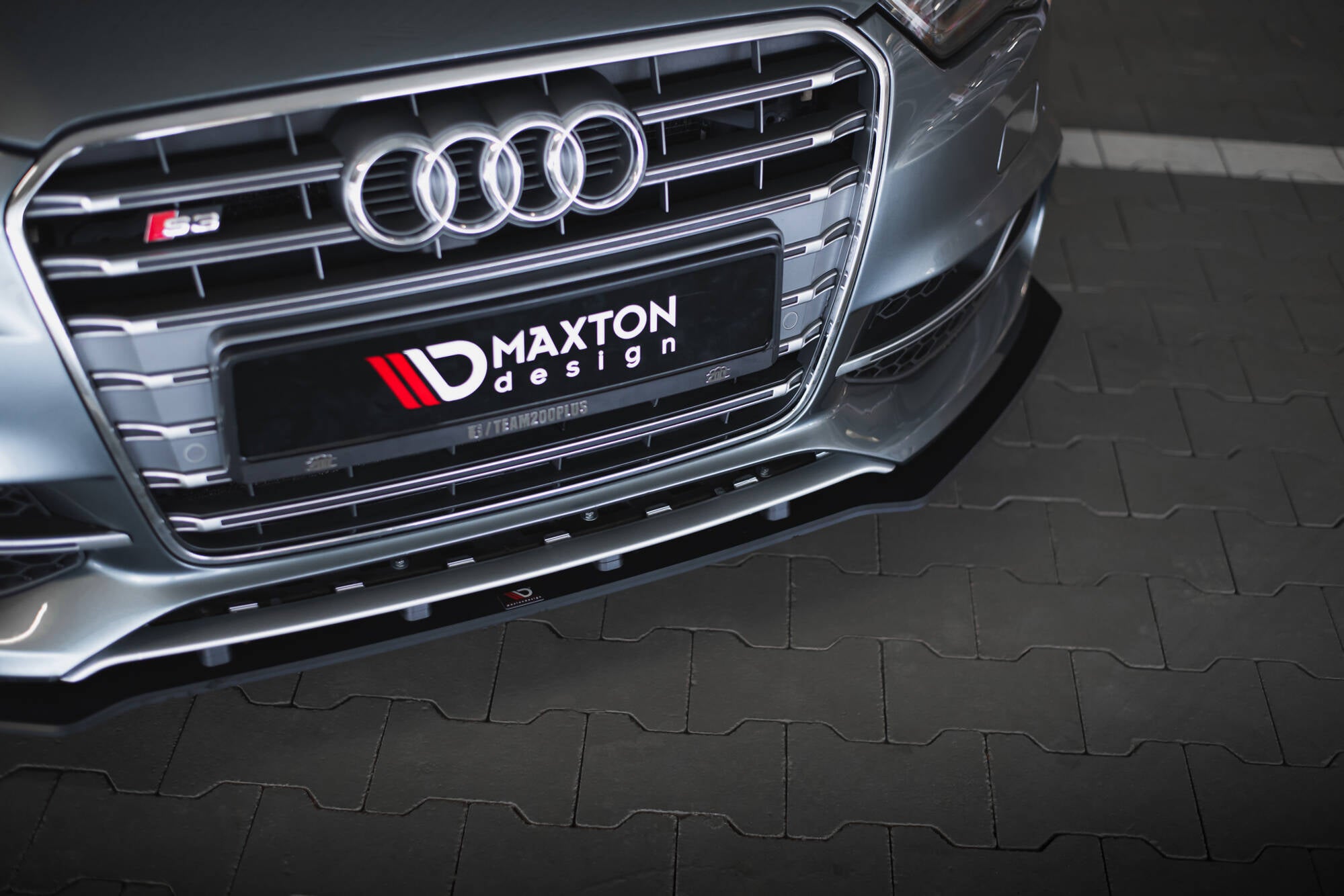 Street Pro Frontlippe für Audi S3 / A3 S-Line Limousine 8V