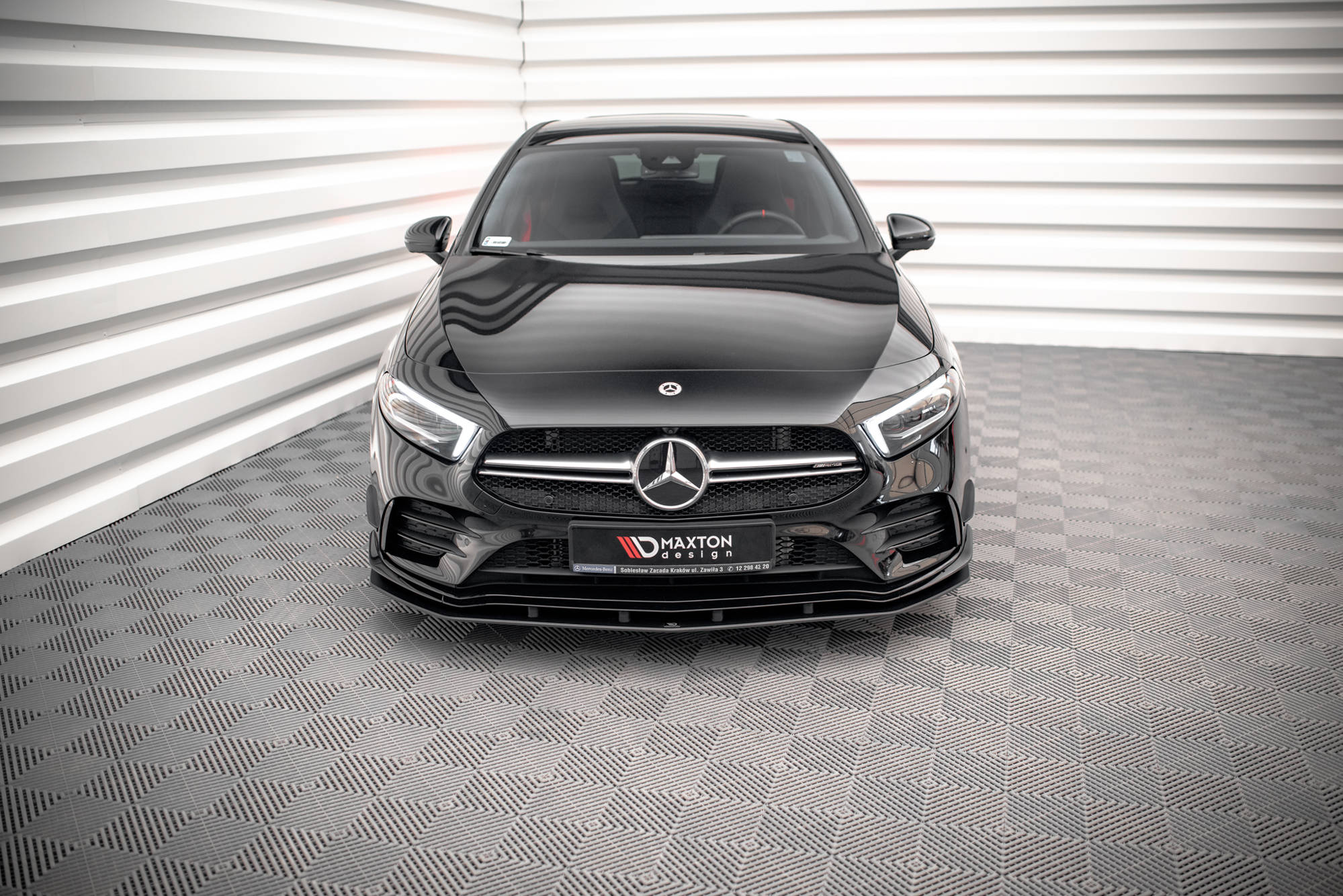 Street Pro Frontlippe für für Mercedes A35 AMG / AMG-Line Aero Pack W177