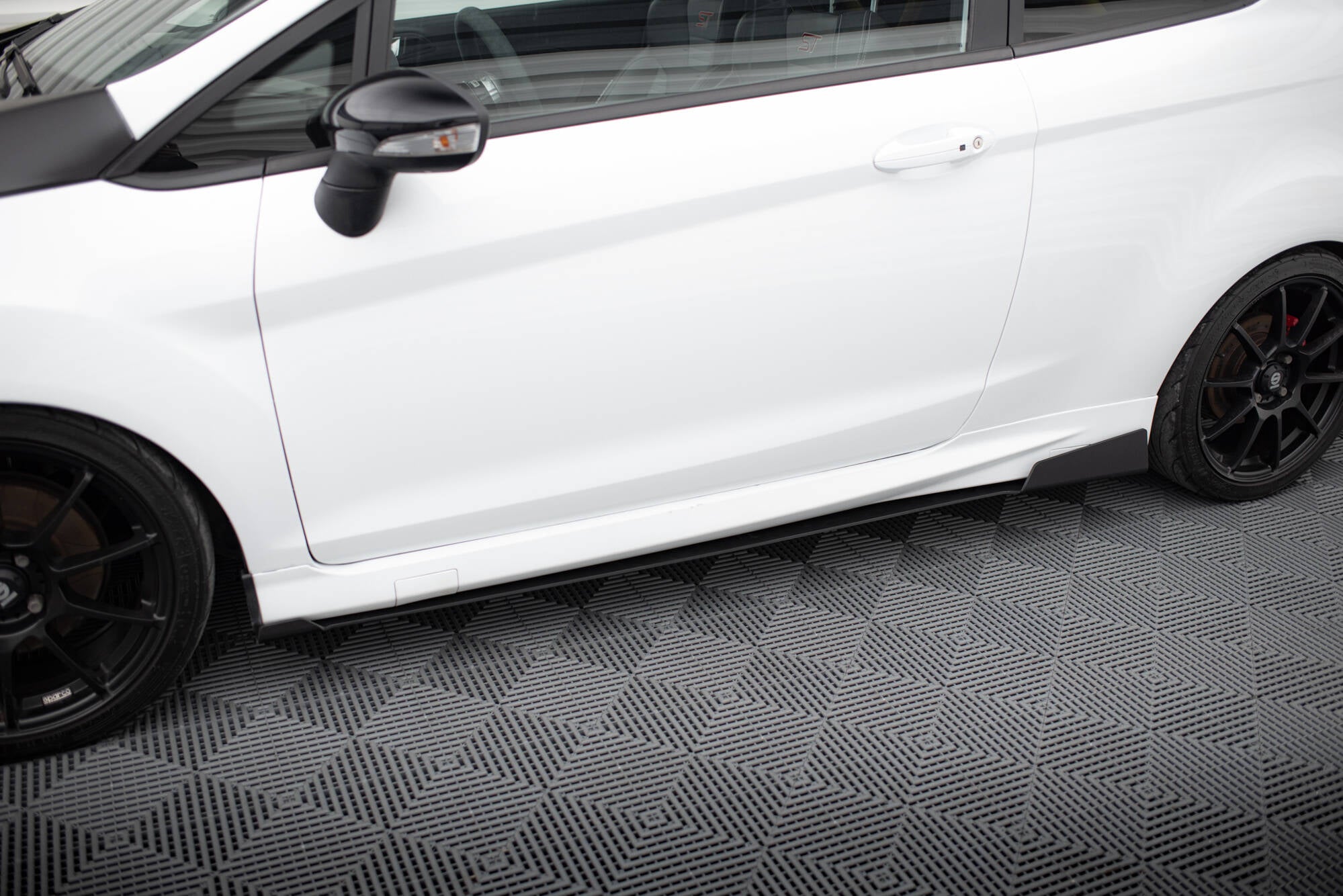 Sport Seitenschweller Ansatz für Ford Fiesta ST Mk7 FL