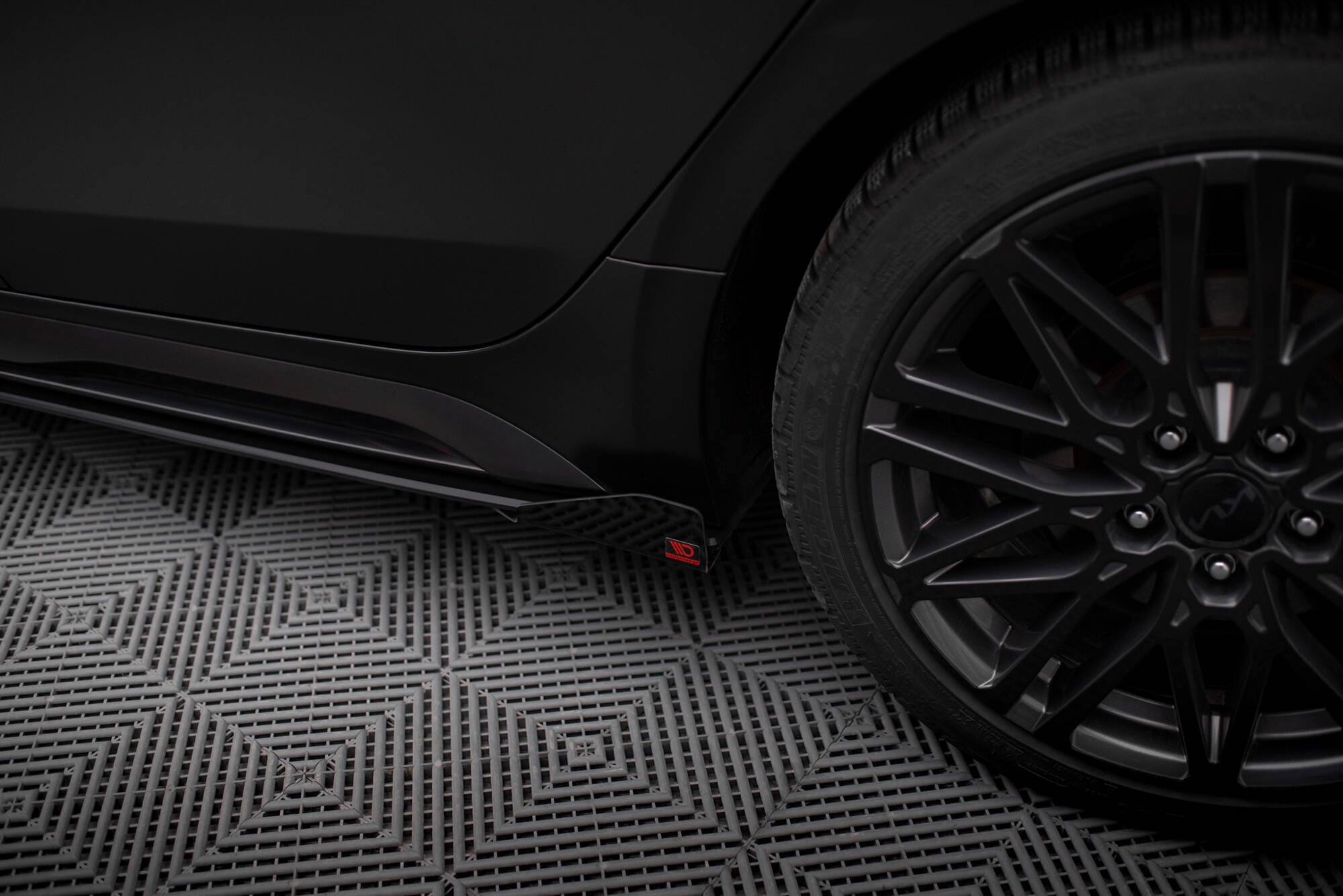 Street Pro Seitenschweller Ansatz für + Flaps Kia Proceed GT / GT-Line Mk1 Facelift / Ceed GT Mk3 Facelift