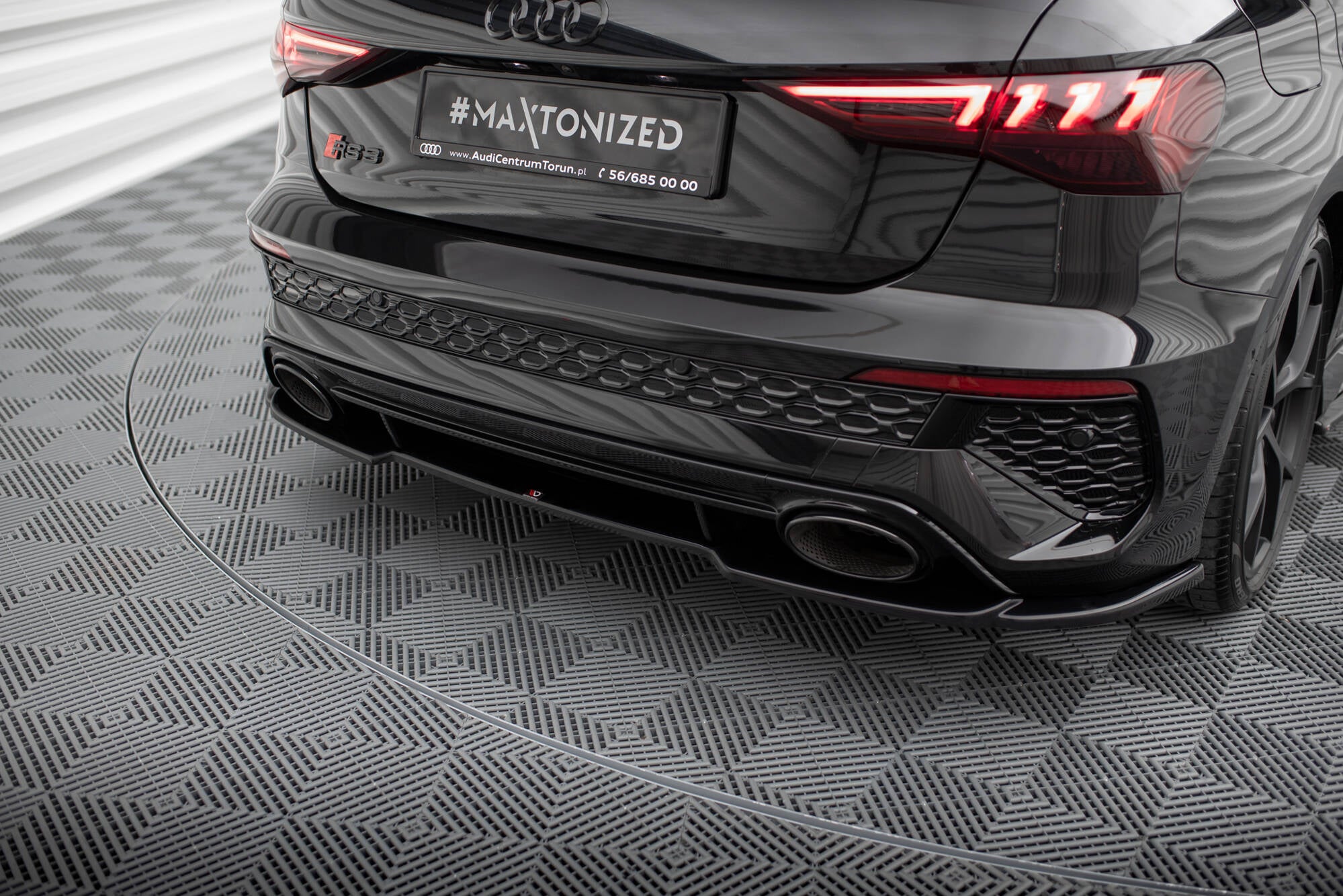 Heckansatz für Audi RS3 Sportback 8Y