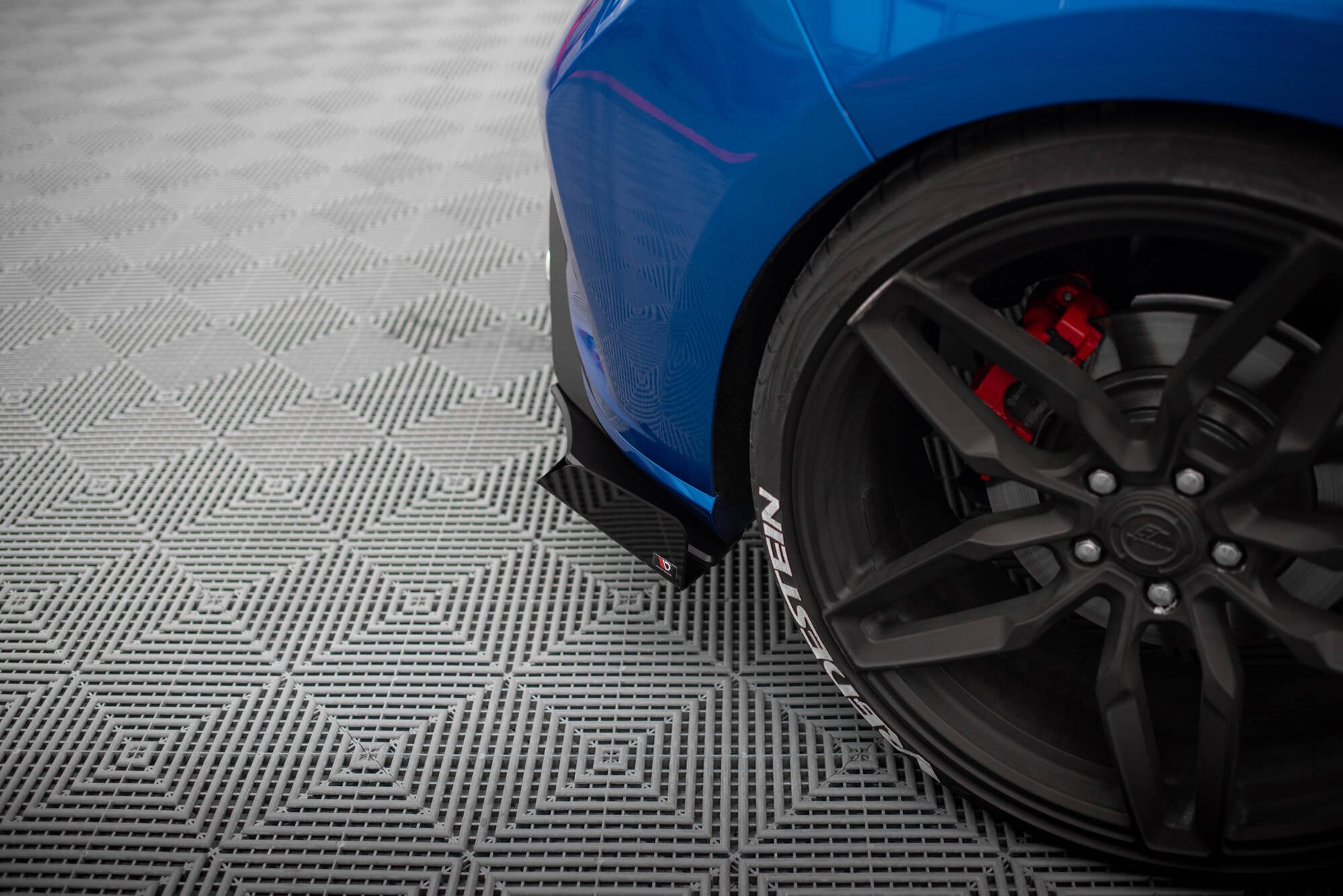 Street Pro Heck Ansatz Flaps Diffusor + Flaps für Ford Focus ST Mk4