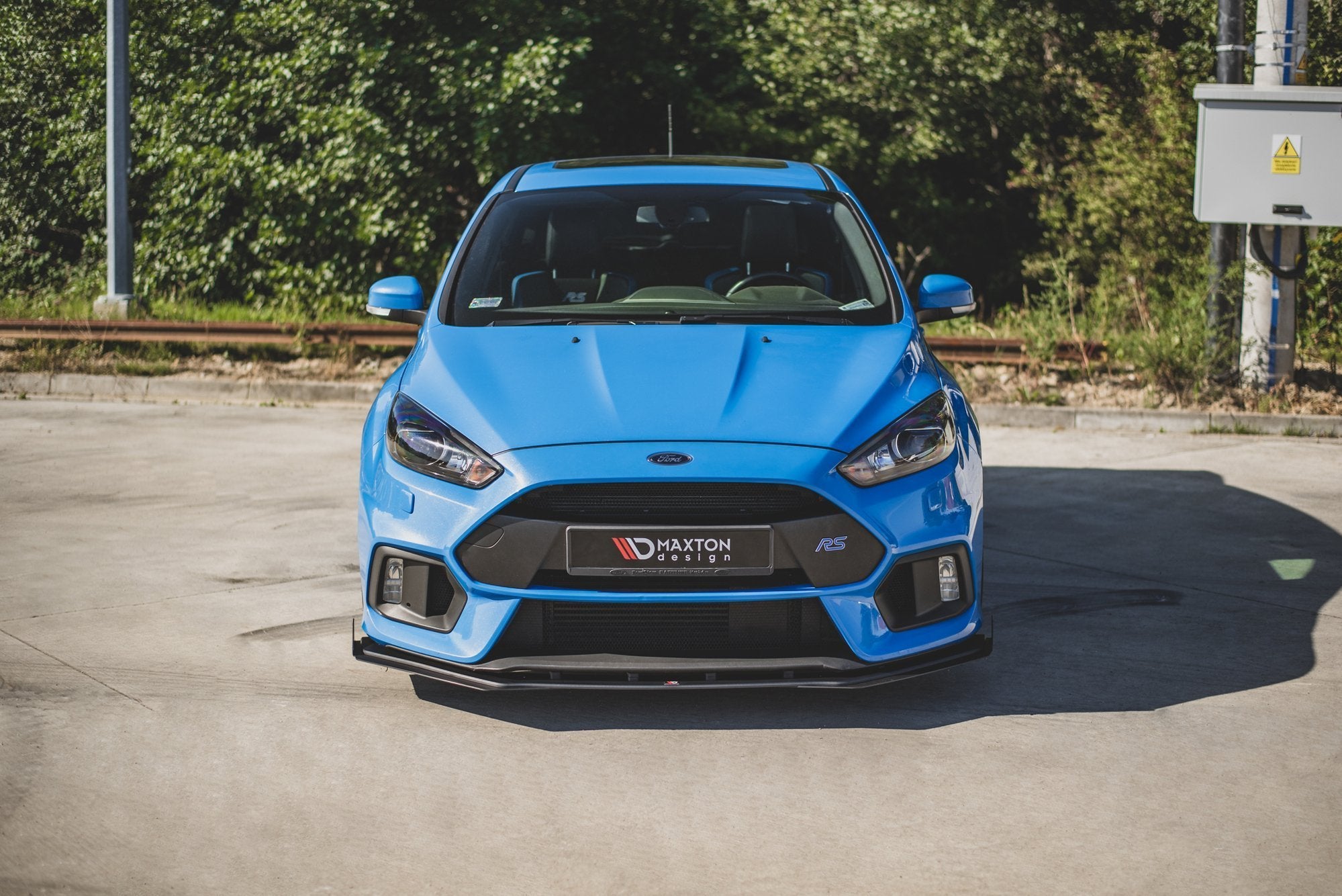 Street Pro Frontlippe für + Flaps für Ford Focus RS Mk3