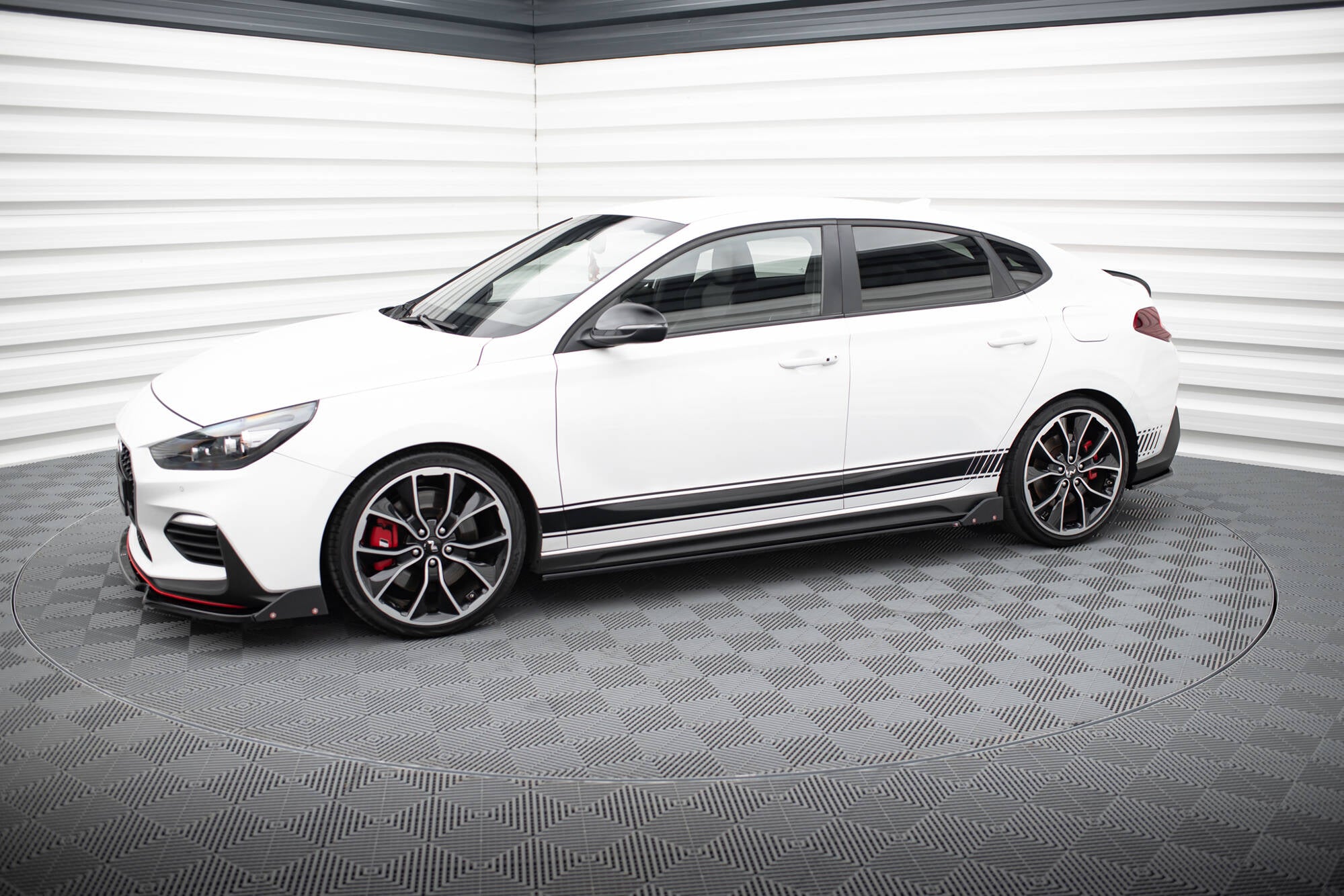 Seitenschweller V5 Ansatz für + Flaps Hyundai I30 N Mk3 / Mk3 FL Hatchback/Fastback