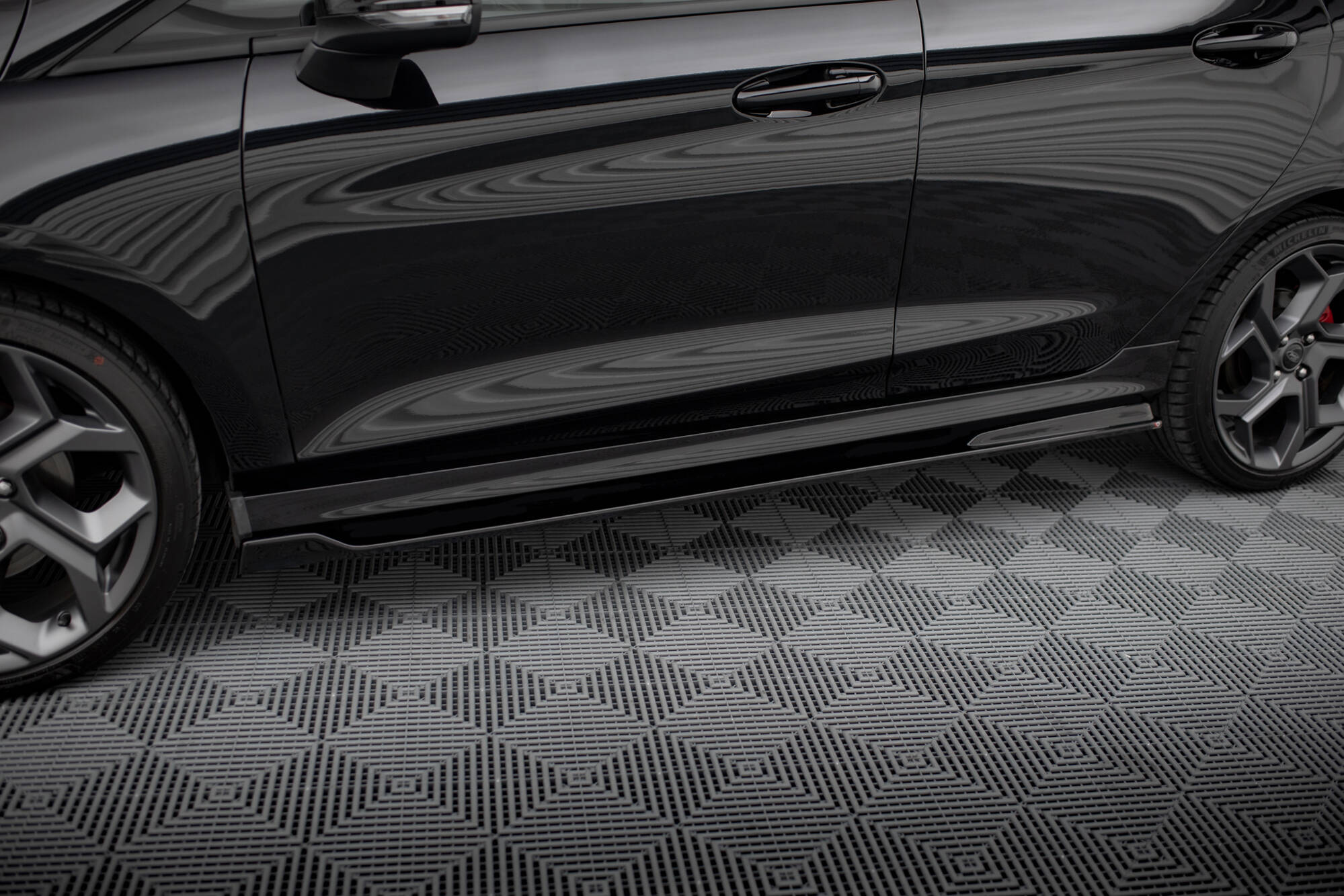 Seitenschweller V3 Ansatz für für Ford Fiesta Mk8 ST / ST-Line