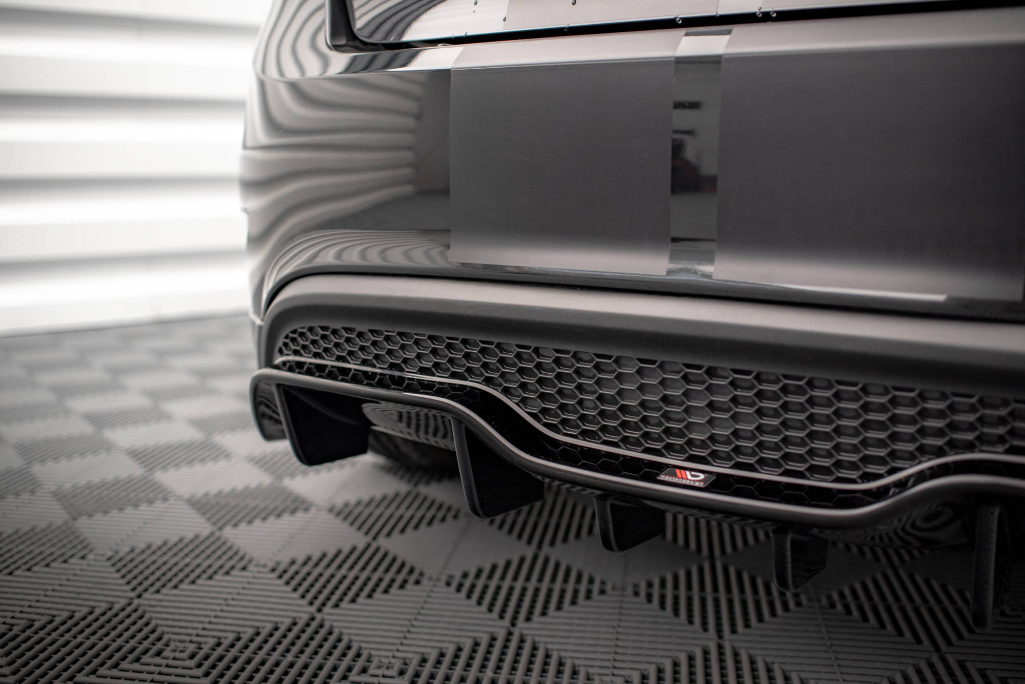 Diffusor Heck Ansatz für Ford Fiesta ST (5-Türige version) Mk7 Facelift