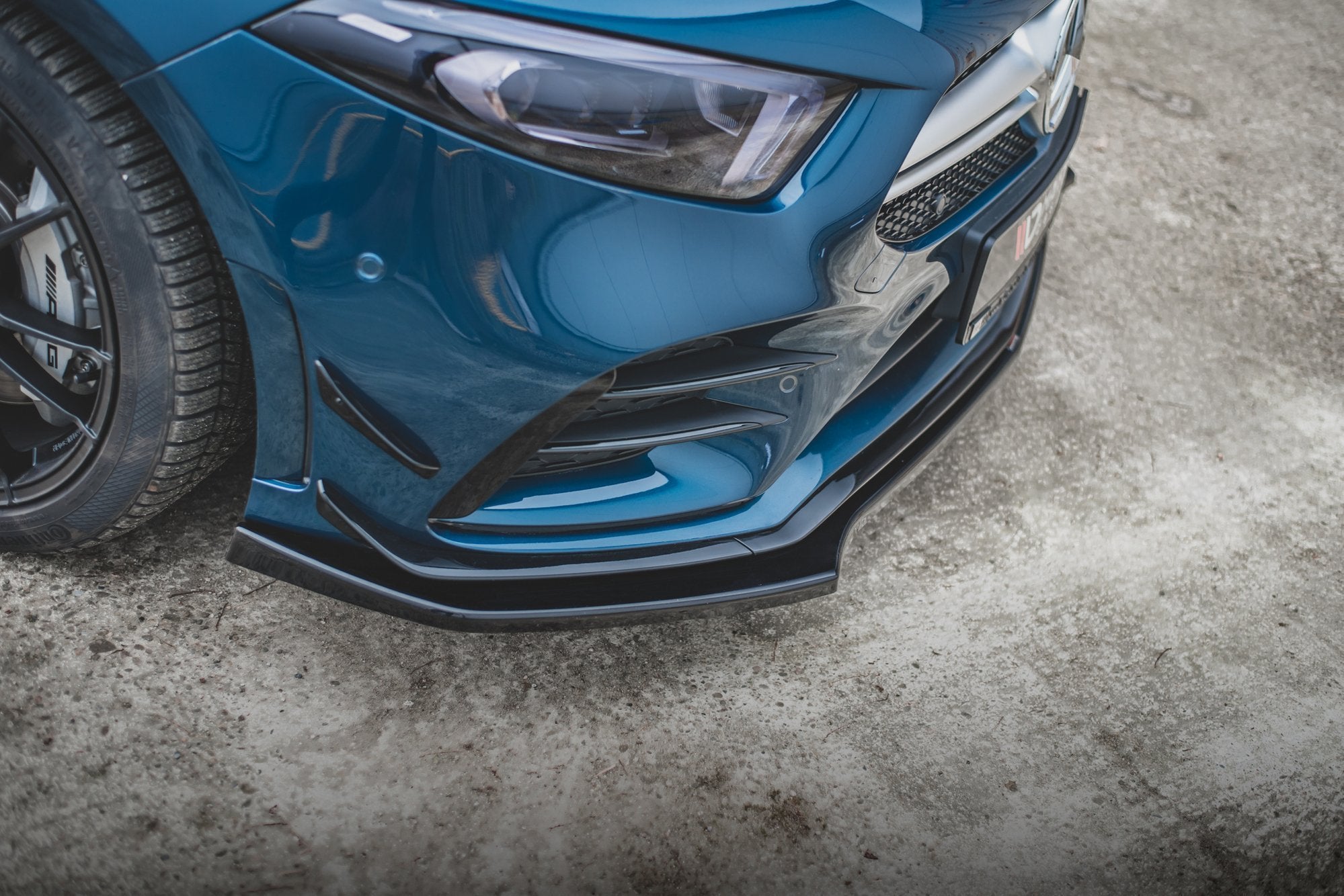 Frontlippe V2 für Mercedes A35 AMG Aero W177