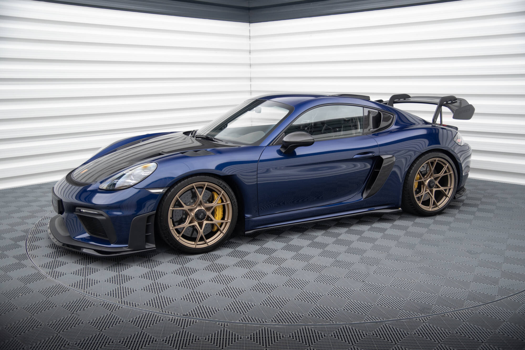 Seitenschweller Ansatz für Porsche 718 Cayman GT4 RS 982c