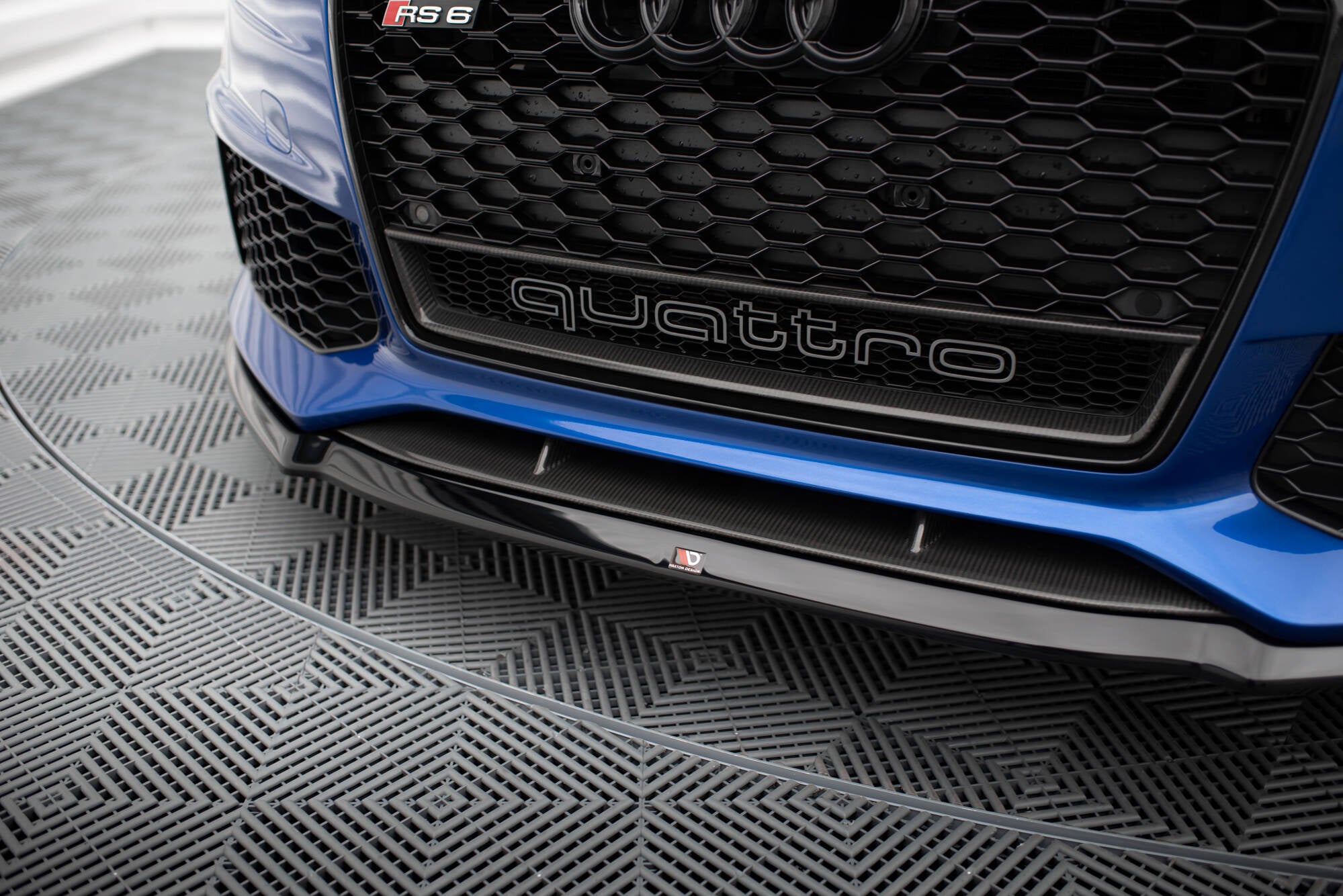 Frontlippe V2 für Audi RS6 C7 / C7 Facelift