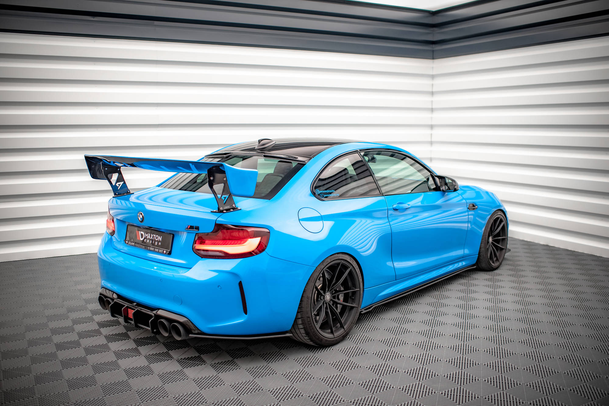 Heckscheiben Spoiler für BMW M2 F87
