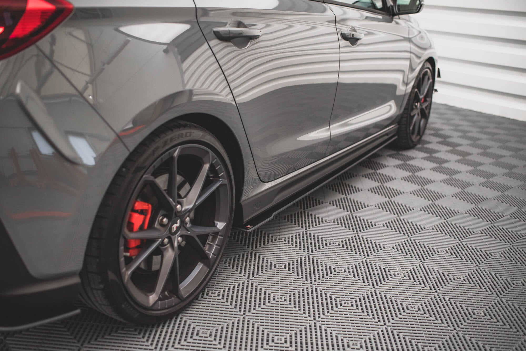 Street Pro Seitenschweller V2 Ansatz für für Hyundai I30 N