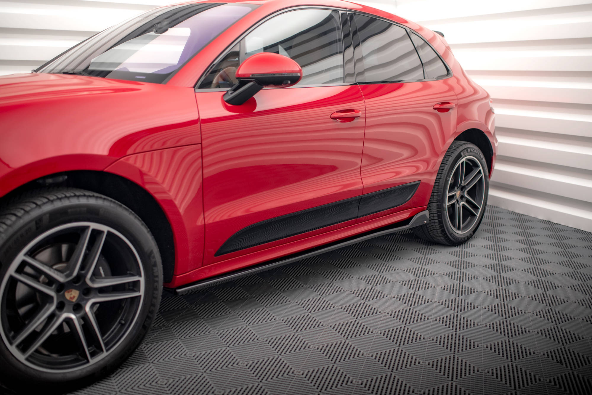 Seitenschweller V2 Ansatz für Porsche Macan Mk1