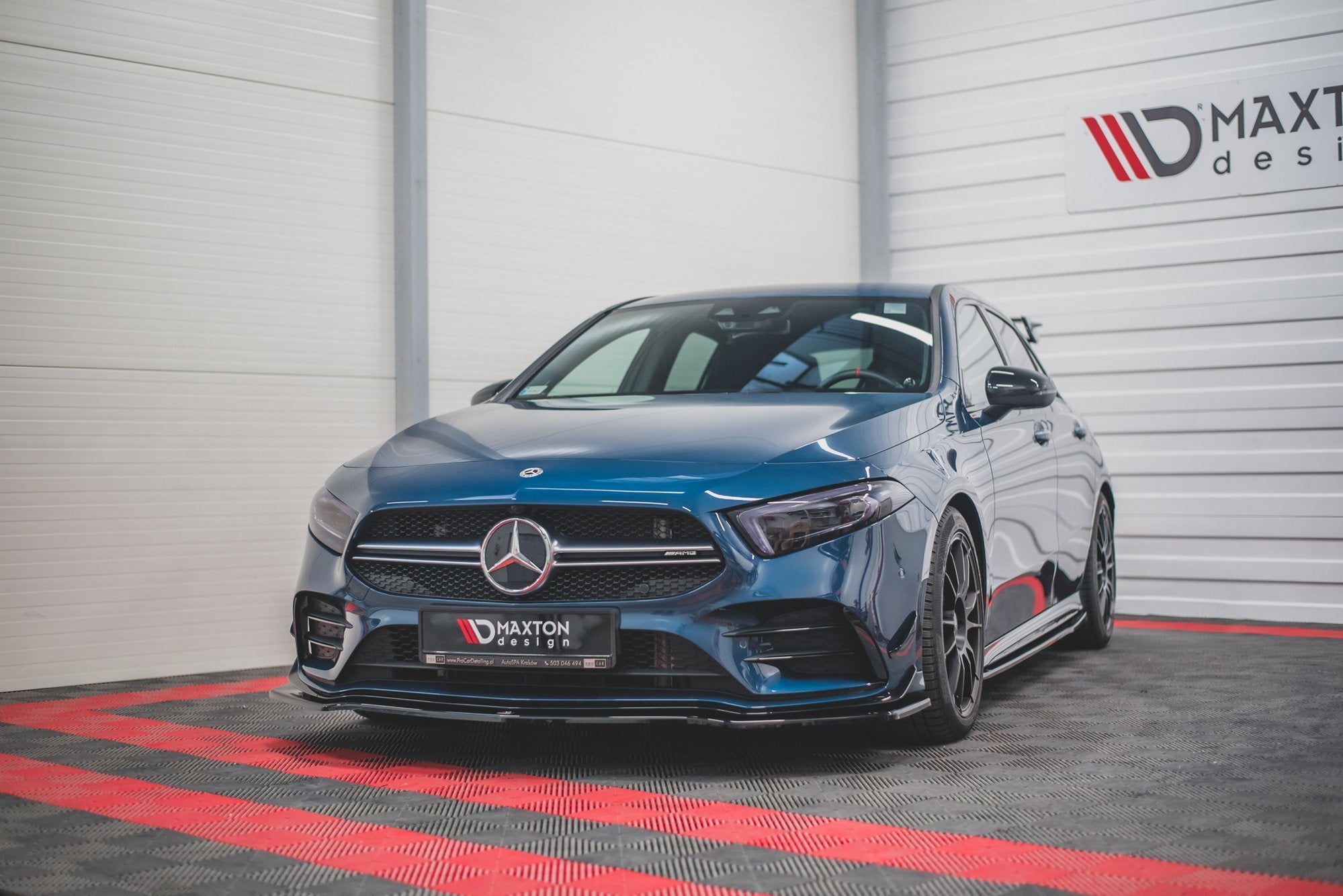 Frontlippe V1 für Mercedes A35 AMG Aero W177