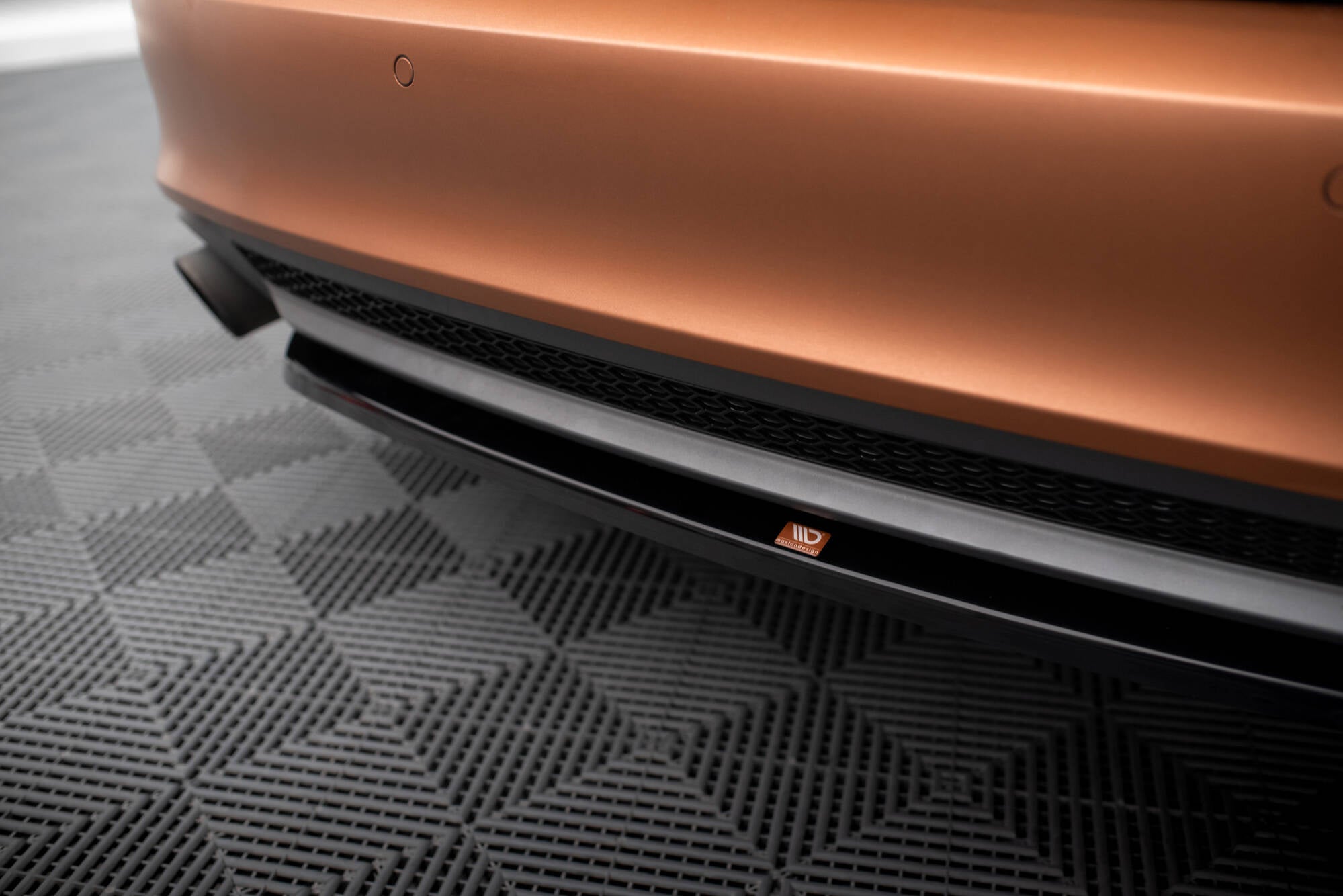 Heckansatz für Audi A7 S - Line C7