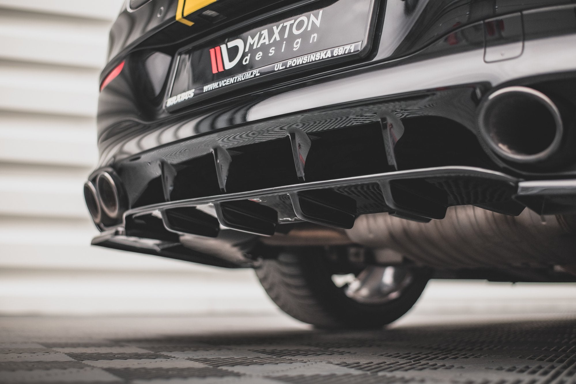 Diffusor Heck Ansatz für Mercedes-AMG CLA 35 Aero / 45 Aero C118
