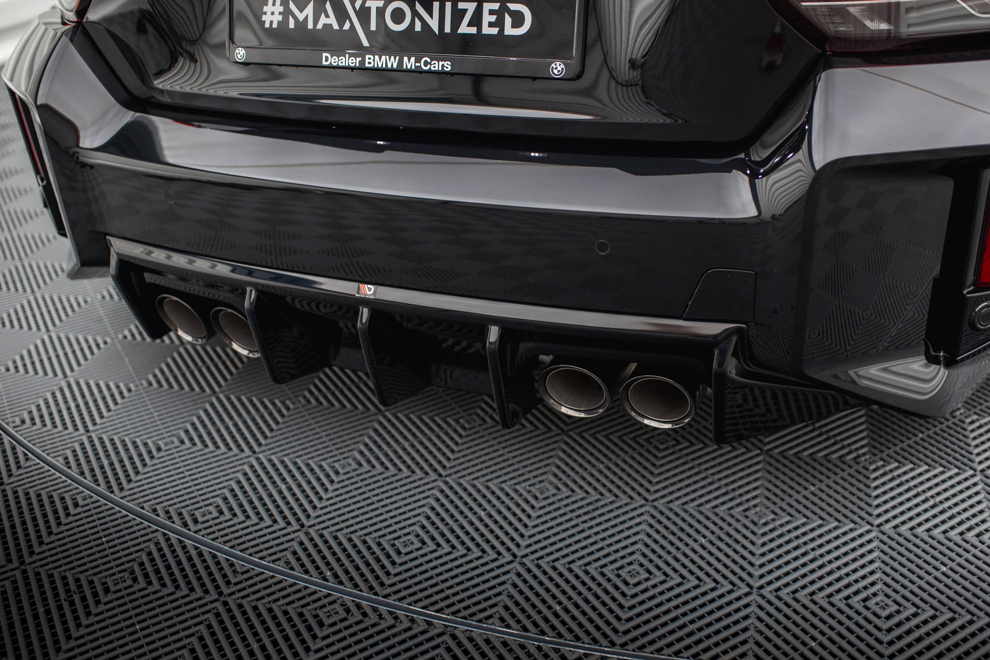 Diffusor V1 Heck Ansatz für BMW M2 G87