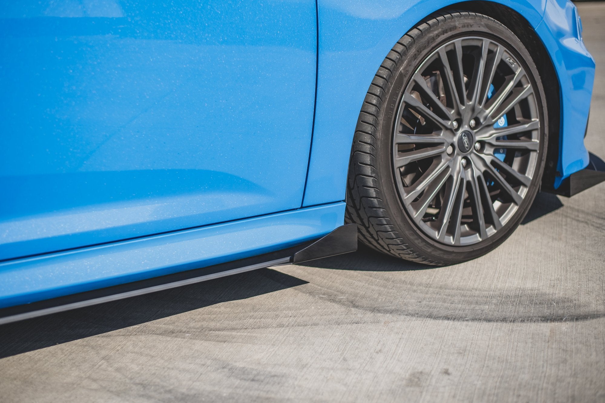 Street Pro Seitenschweller Ansatz für + Flaps Ford Focus RS Mk3