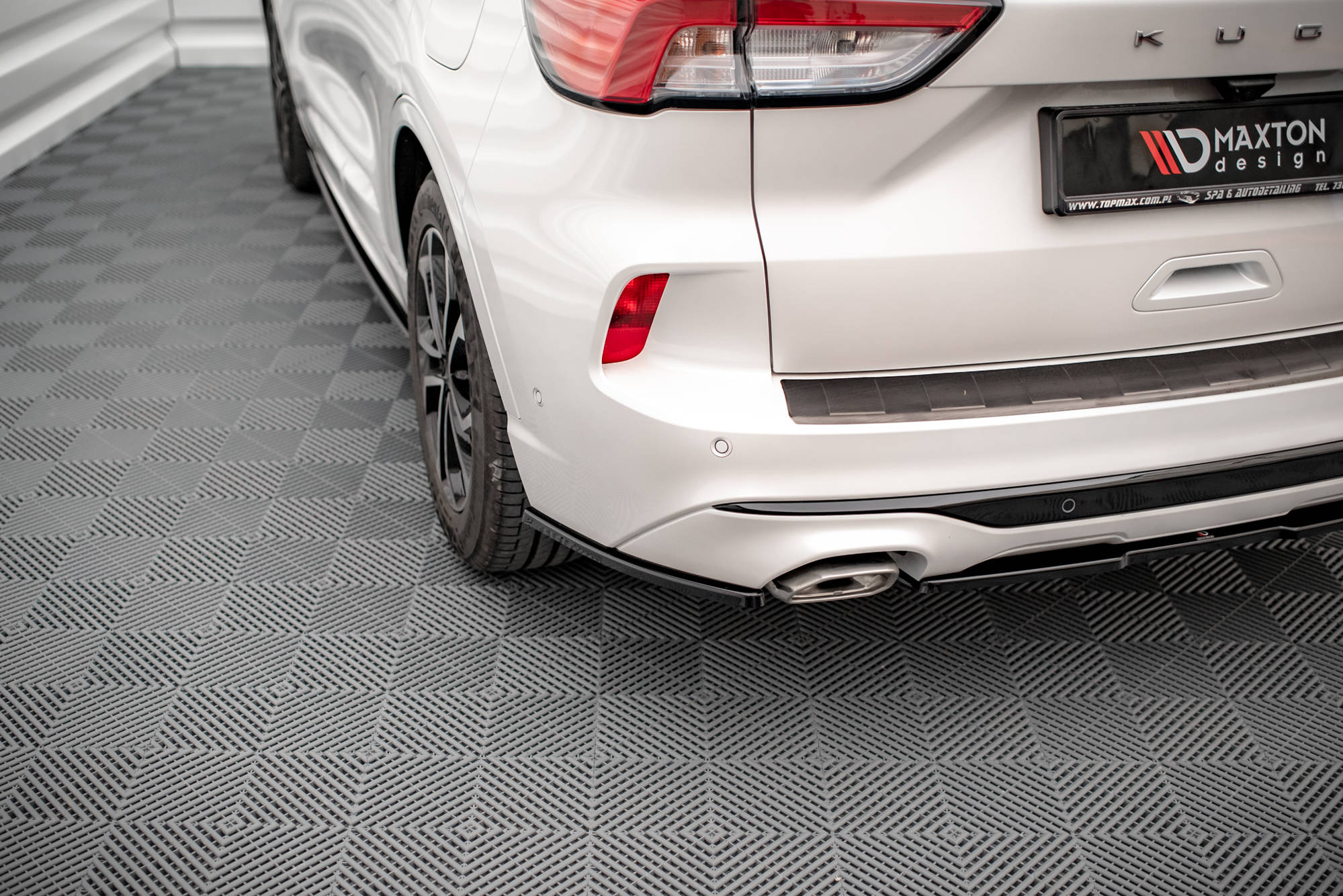 Heck Ansatz Flaps Diffusor für Ford Kuga ST-Line Mk3