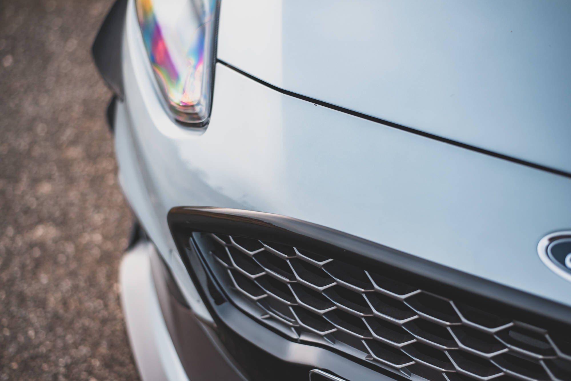 Front Grill für Ford Fiesta ST Mk8 schwarz matt