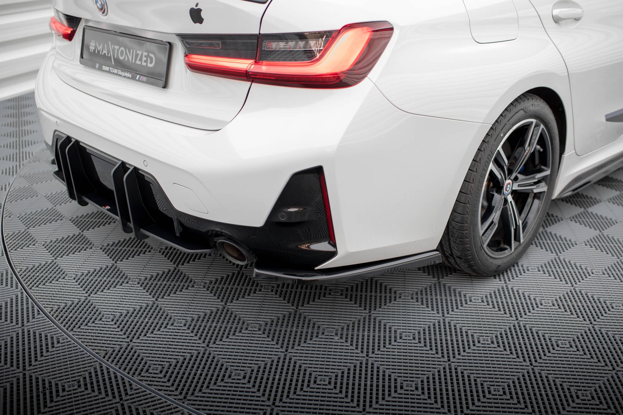 Flaps Heckansatz Diffusor für BMW M-Paket G20 / G21 Facelift